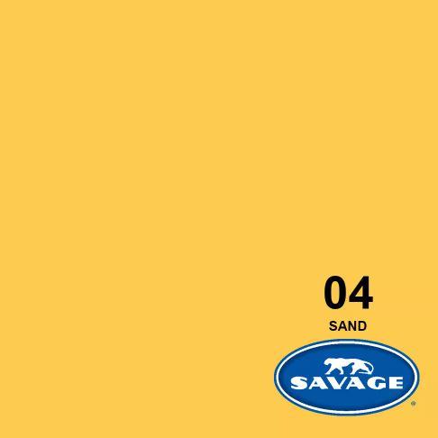 Savage 86" x 36' #4 Sand Seamless Background Paper