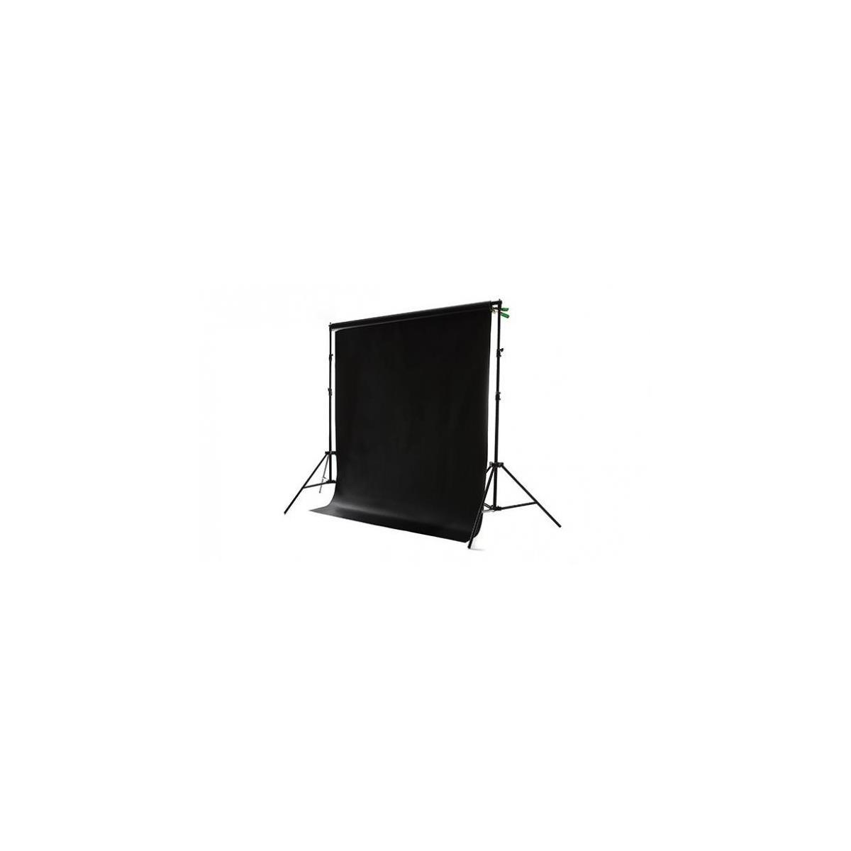 Savage Infinity Series 5x7' Matte Finish Black Vinyl Background