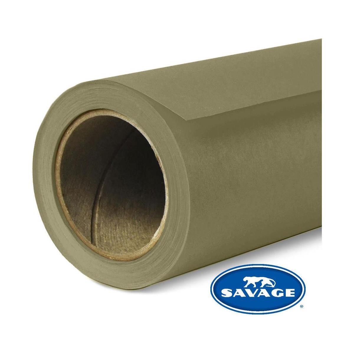 Savage 86"x36' #34 Olive Green Seamless Background Paper