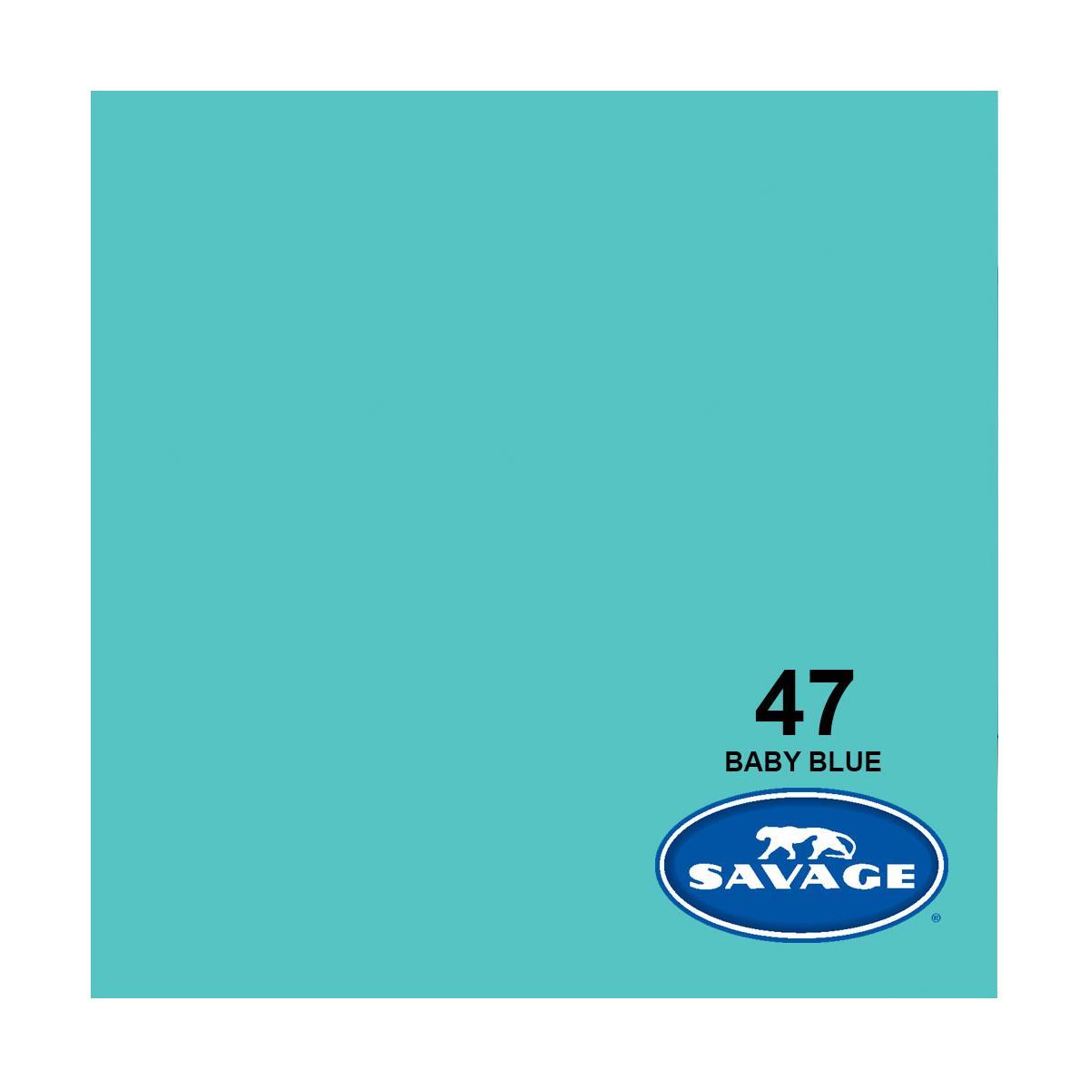 Savage 86"x36' #47 Baby Blue Seamless Background Paper