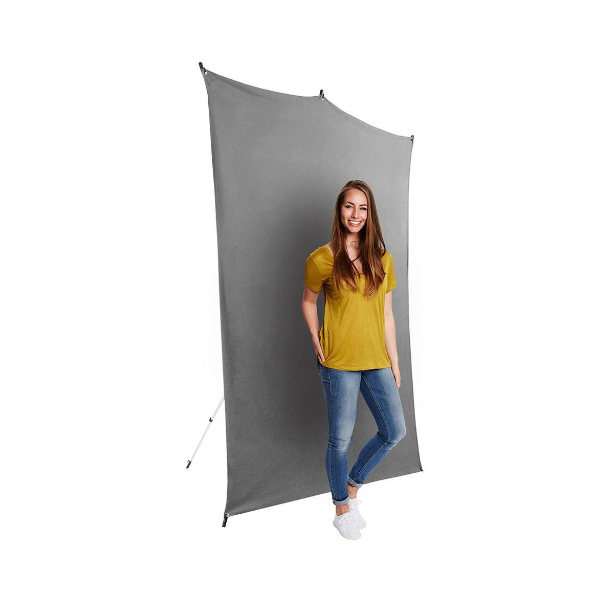 Savage 5x7 Backdrop Travel Kit (Gray)