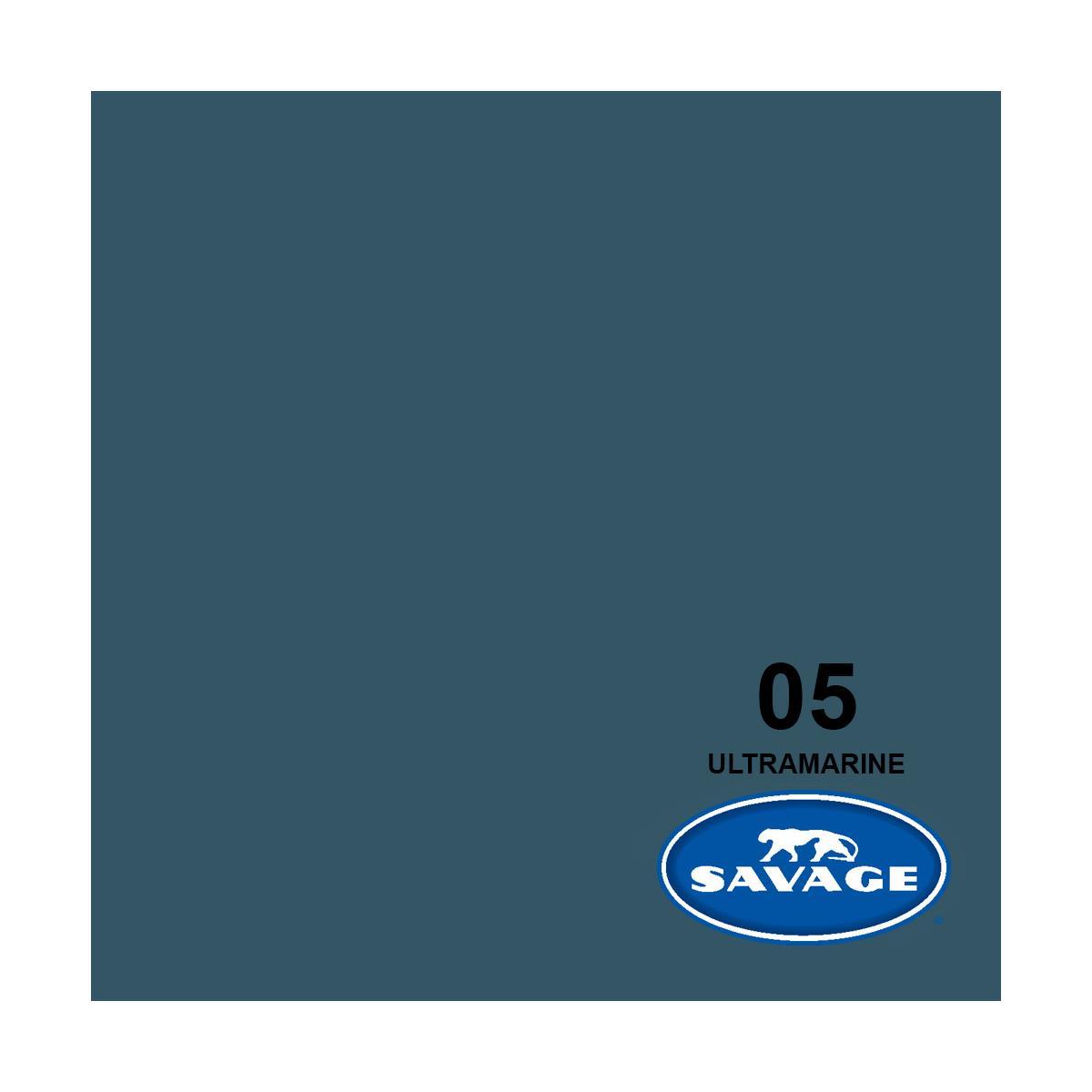 Savage 53"x36' #05 Ultramarine Seamless Background Paper