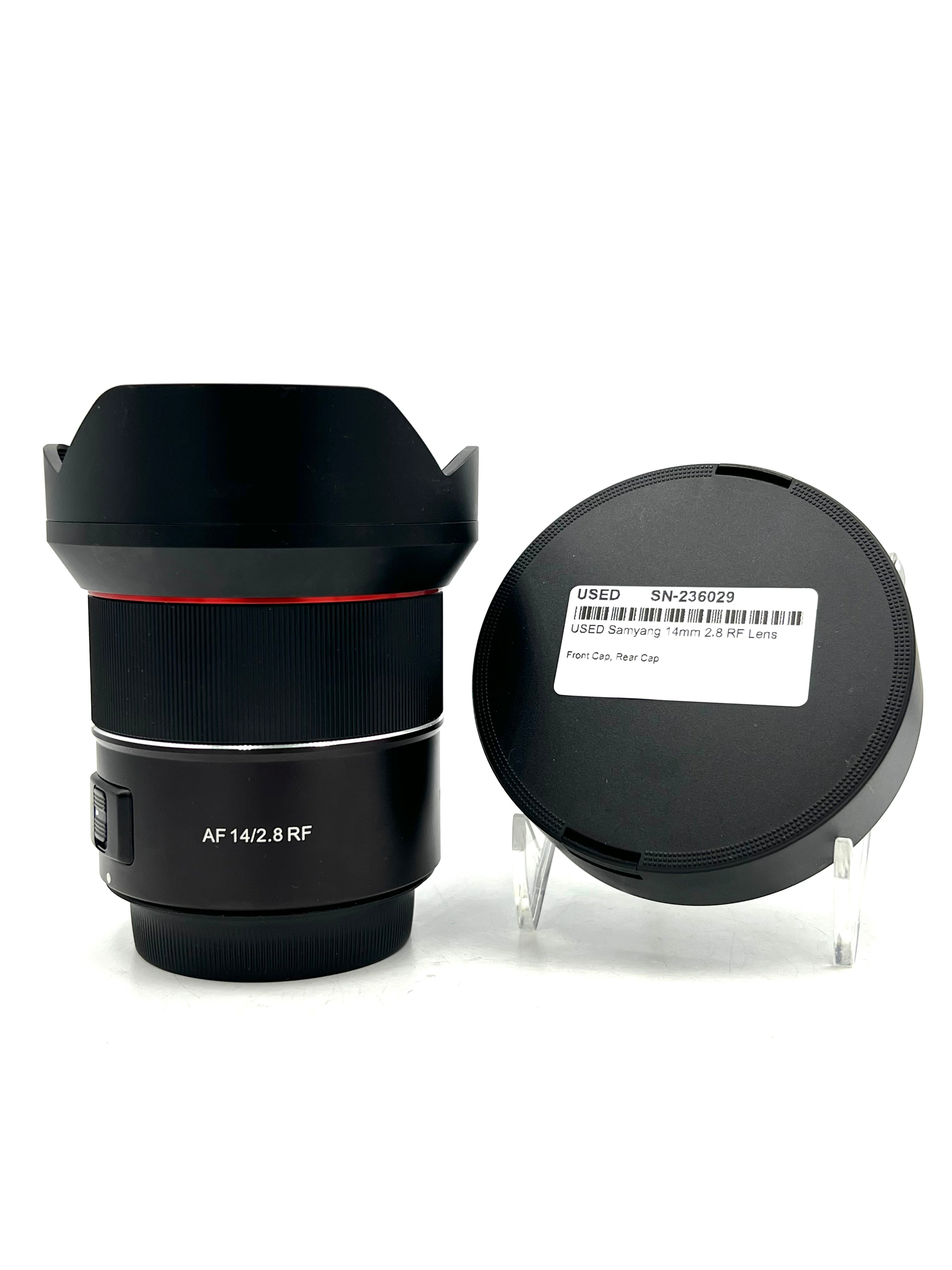 USED Samyang 14mm 2.8 RF Lens