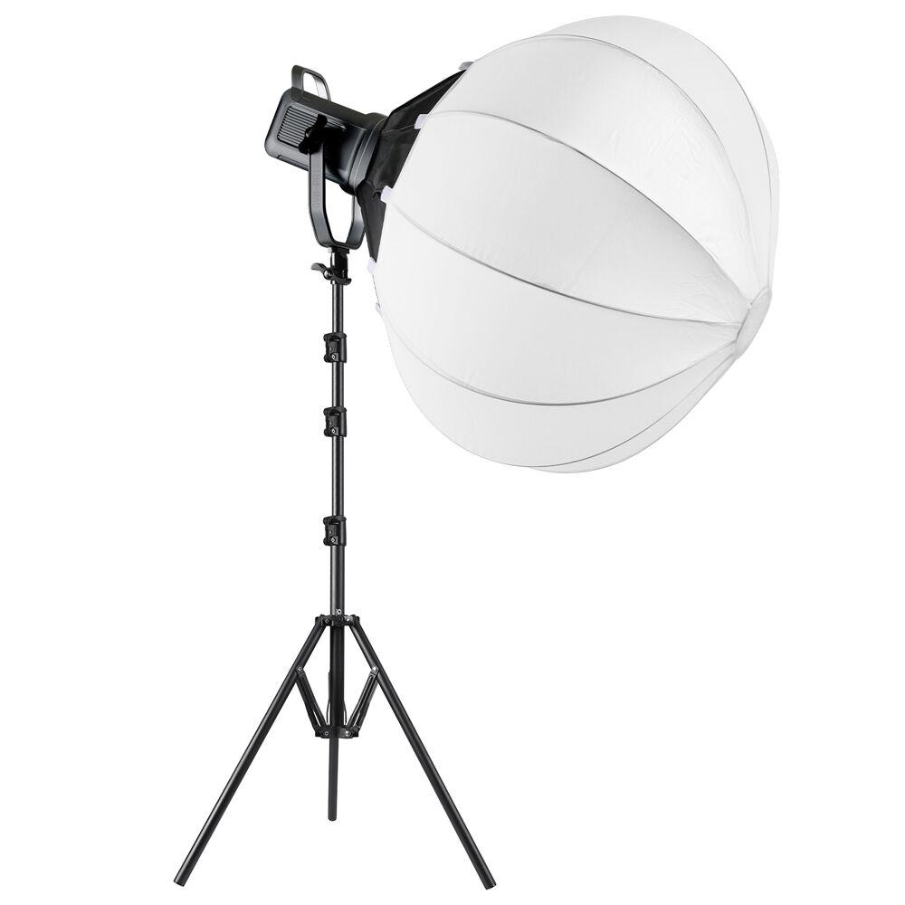 GVM PR150R RGB/Bi-Color LED Video Light Kit with Lantern Softbox