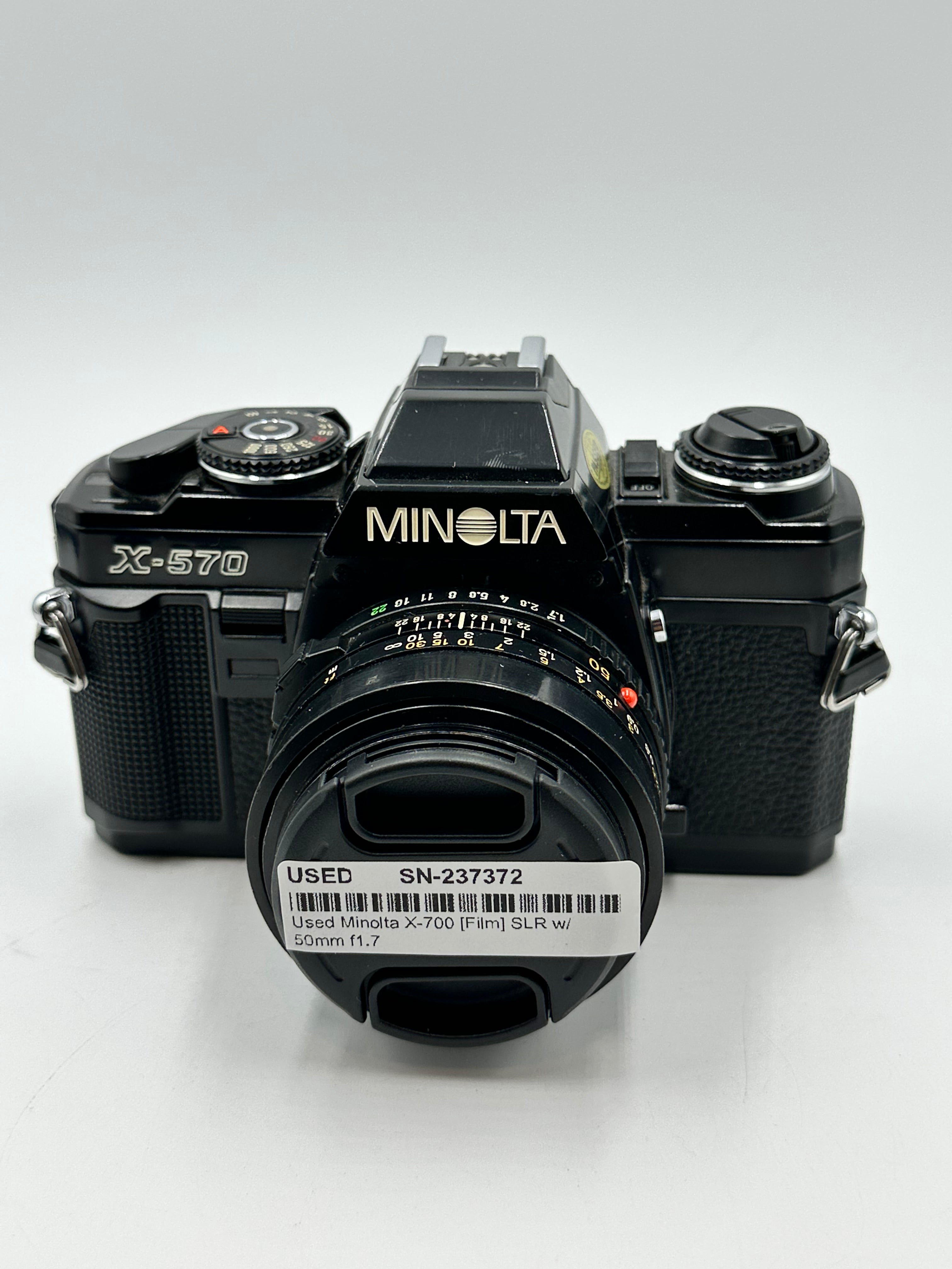 Used Minolta X-570 [Film] SLR w/50mm f1.7