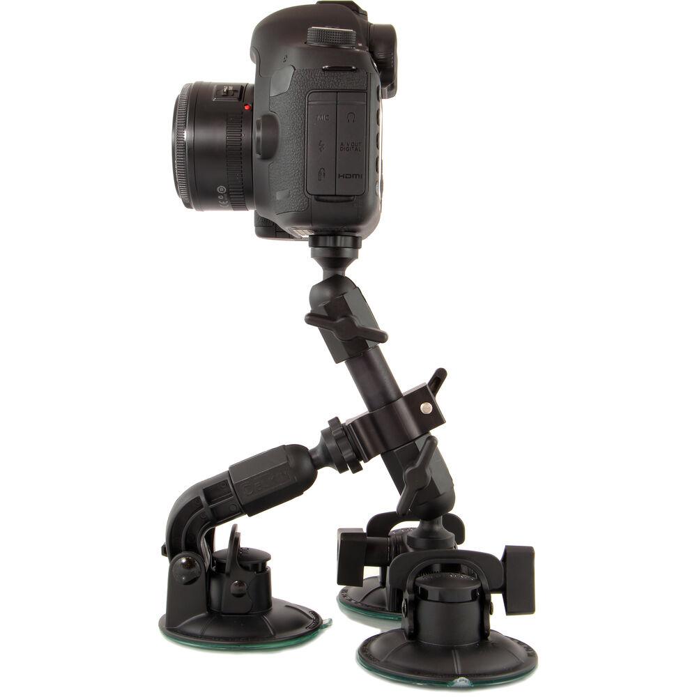 Delkin Devices Fat Gecko Dual-Suction Camera Mount