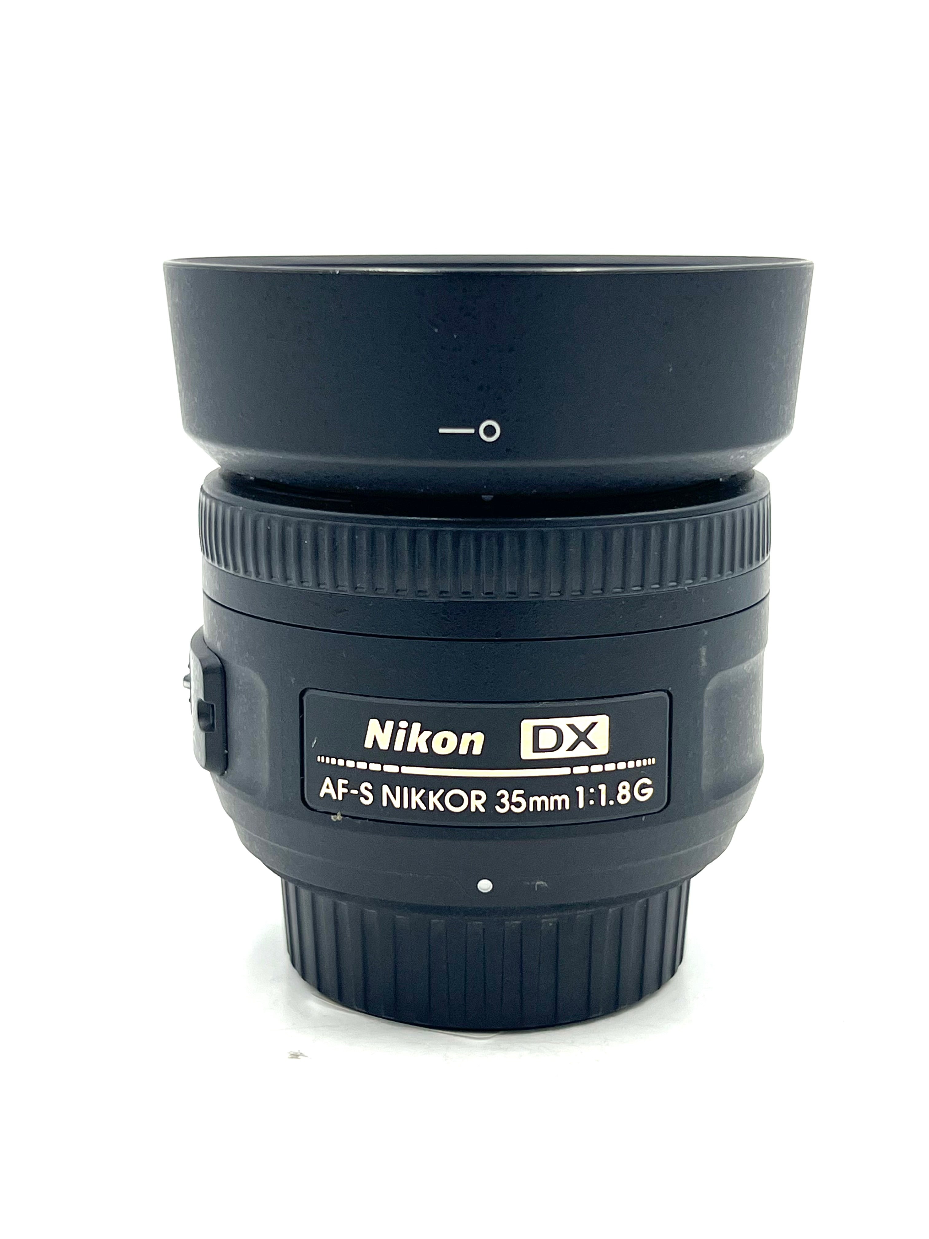 USED Nikon 35mm f1.8 AF-S DX G Lens