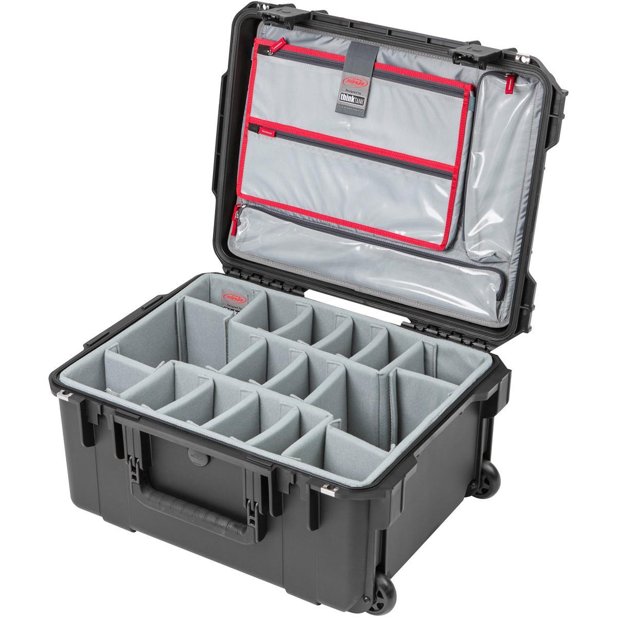 SKB iSeries 2015-10 Case with Think Tank Designed Photo Dividers & Lid Organizer (Black)