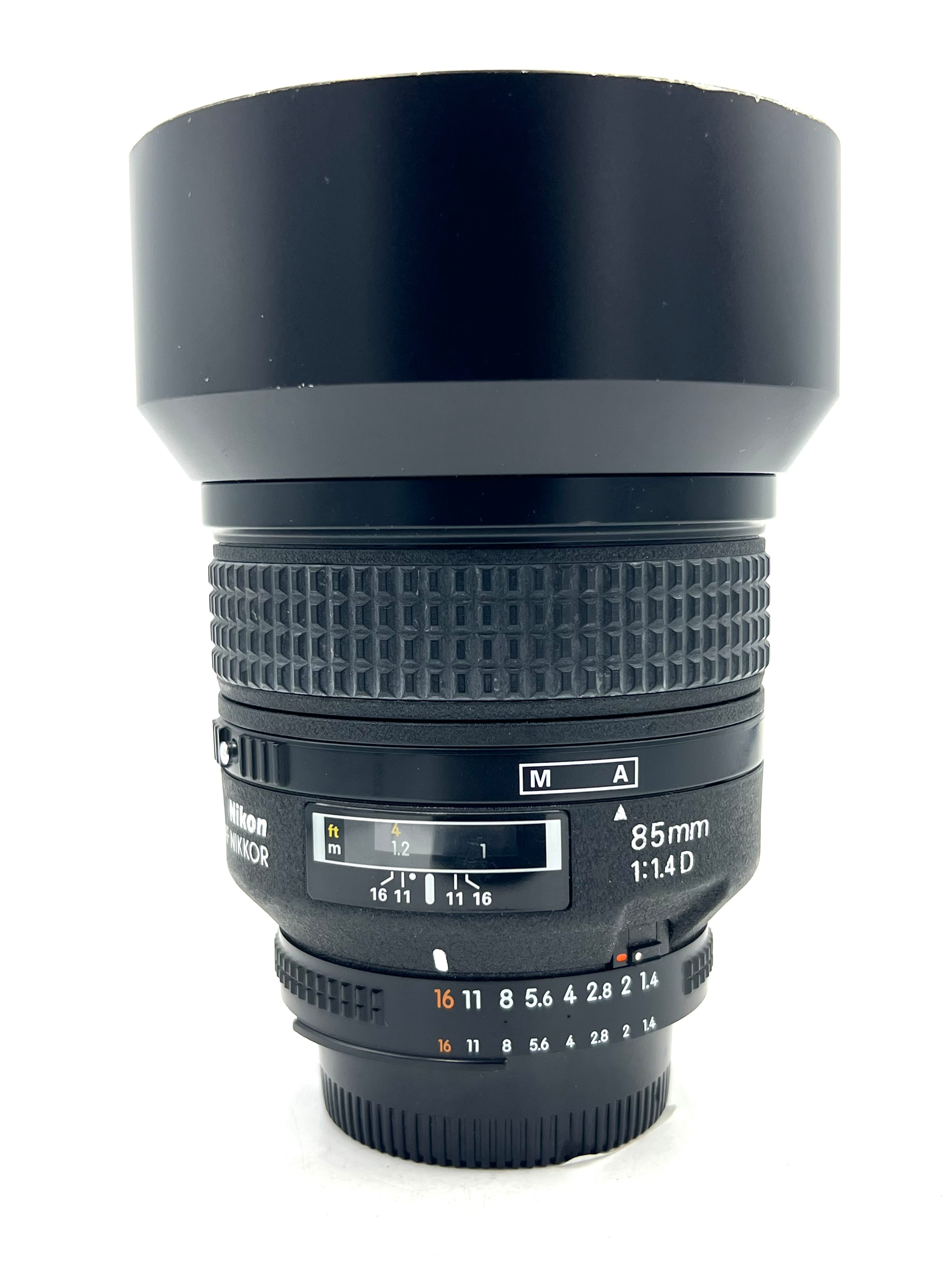 USED Nikon 85mm F1.4 D AF Lens