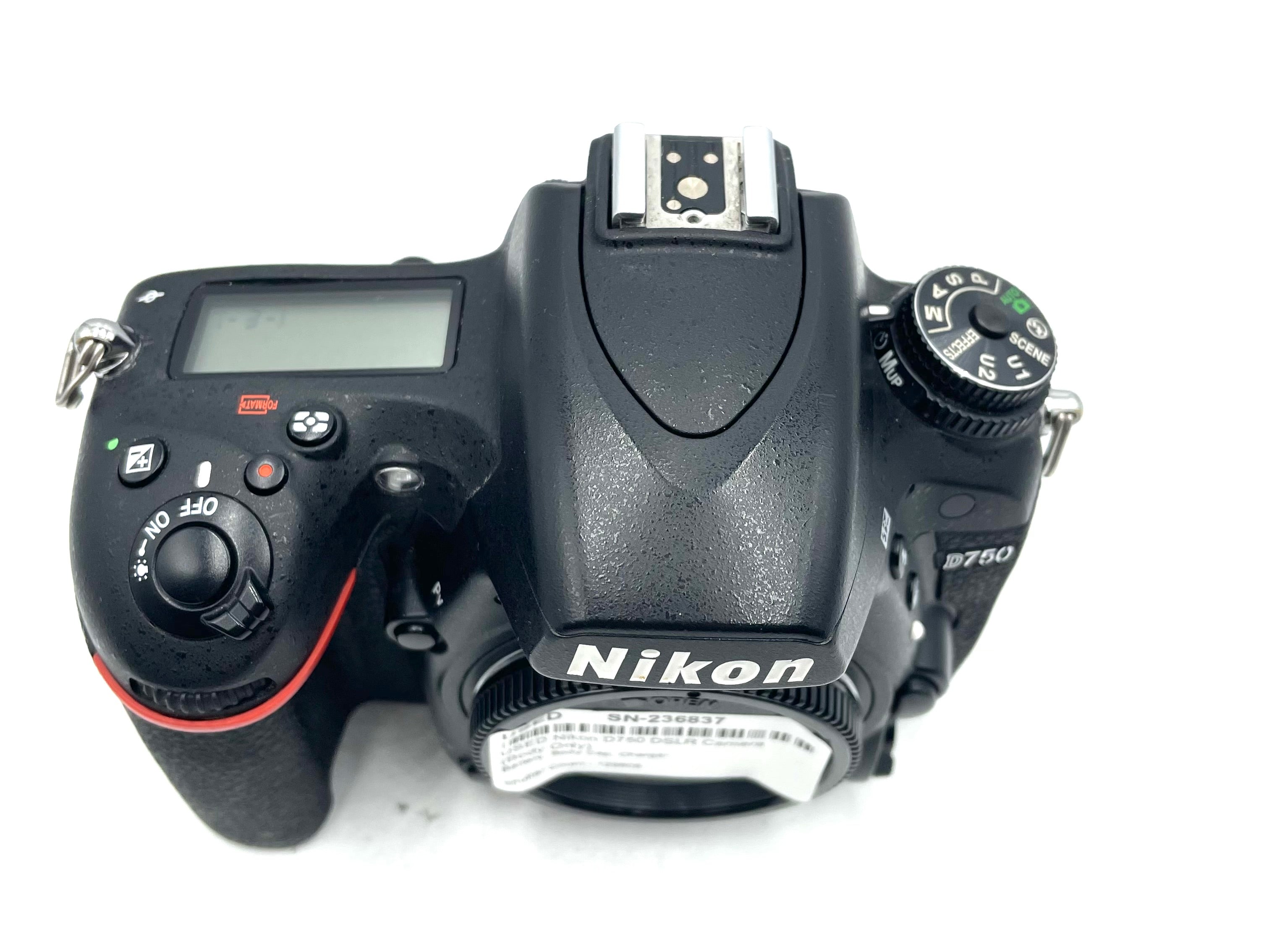 USED Nikon D750 DSLR Camera (Body Only)