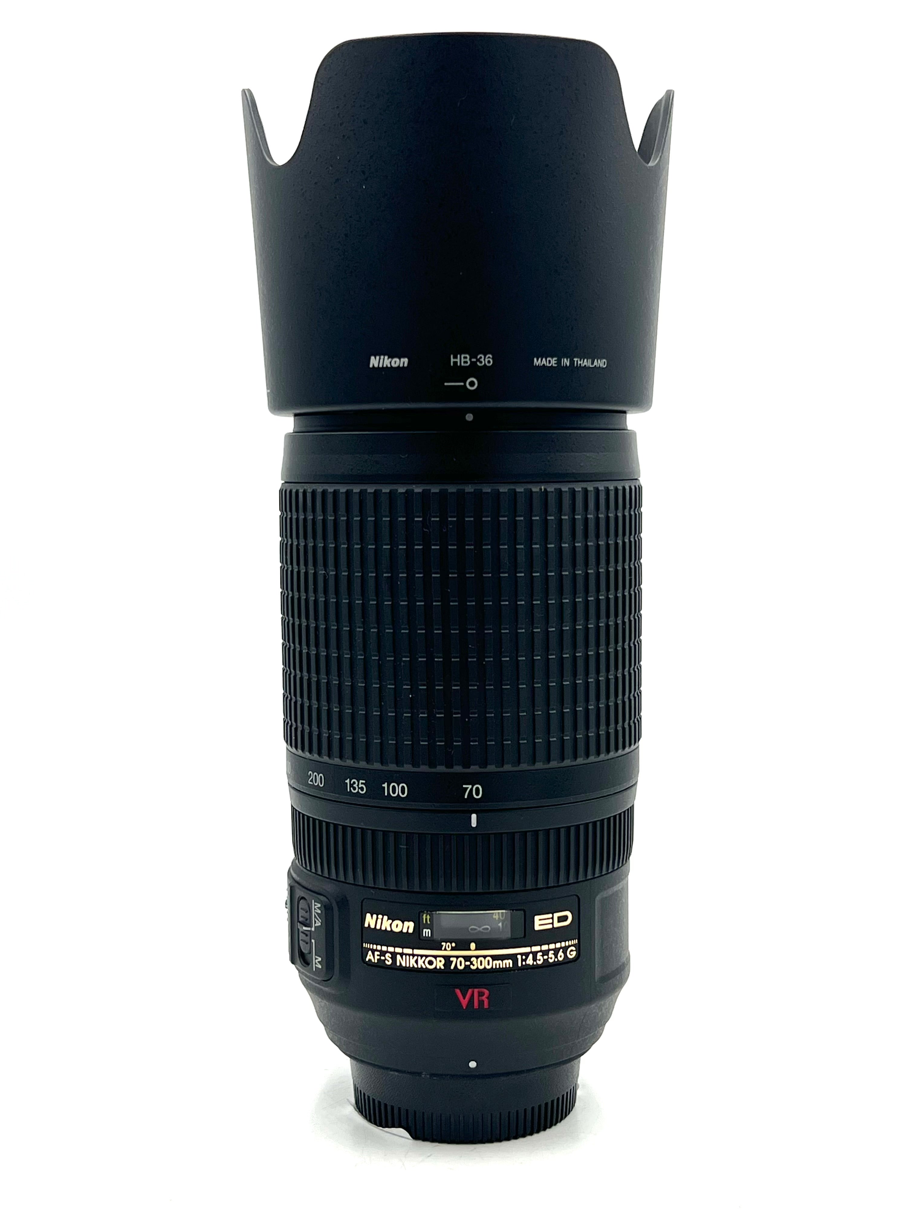 USED Nikon 70-300mm F4.5-5.6 VR G AF-S