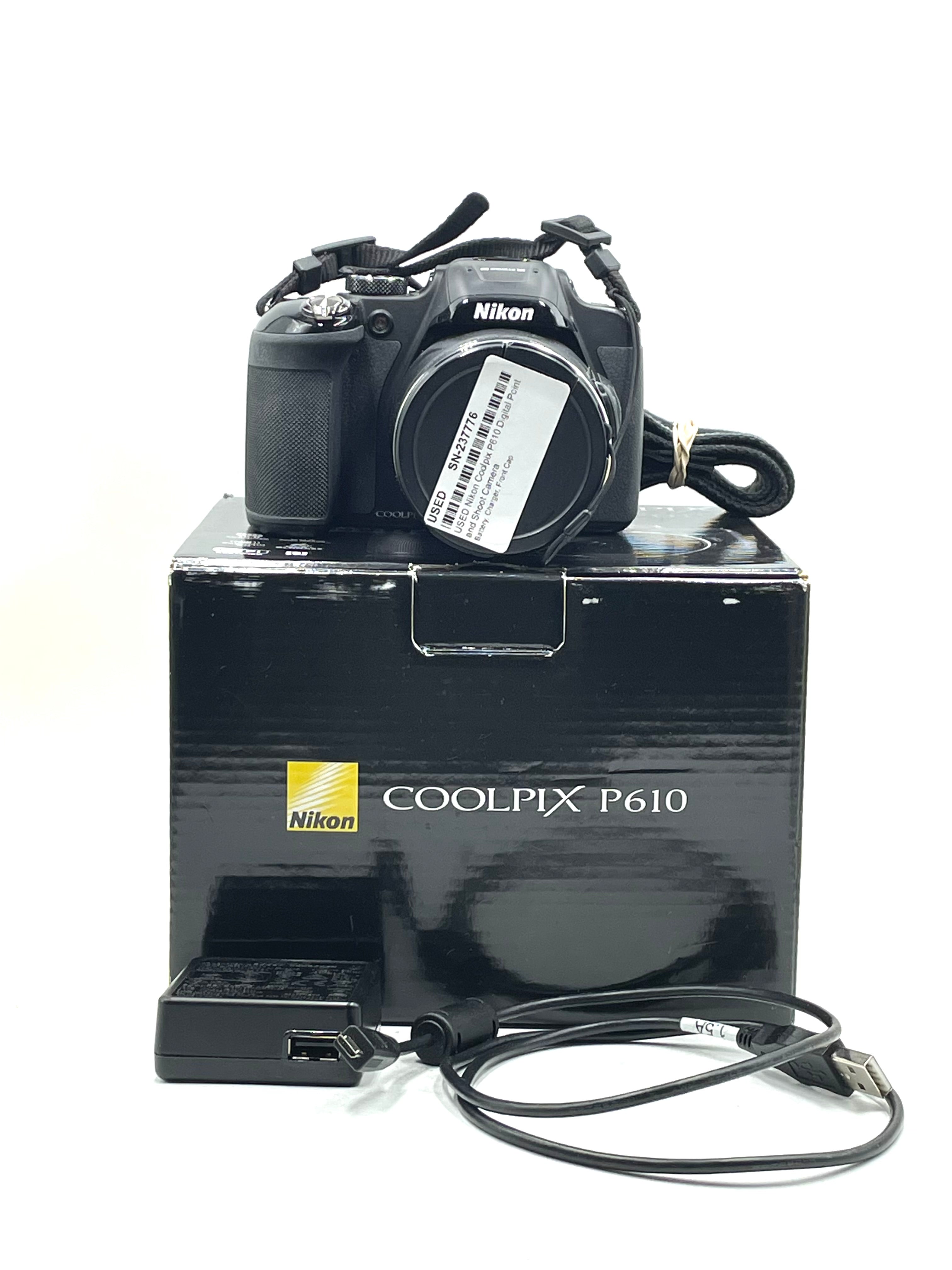 USED Nikon Coolpix P610 Digital Point and Shoot Camera