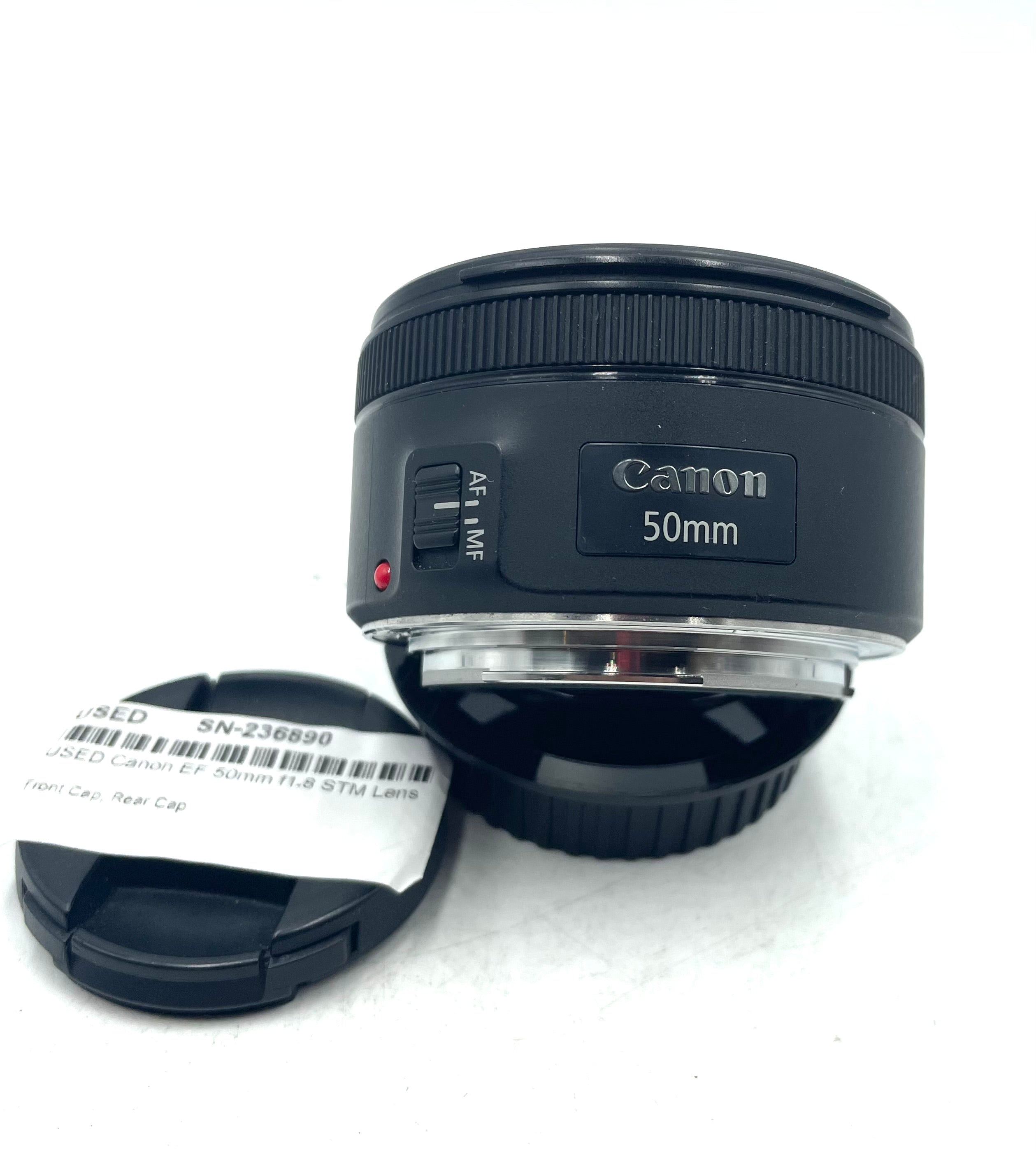 USED Canon EF 50mm f1.8 STM Lens