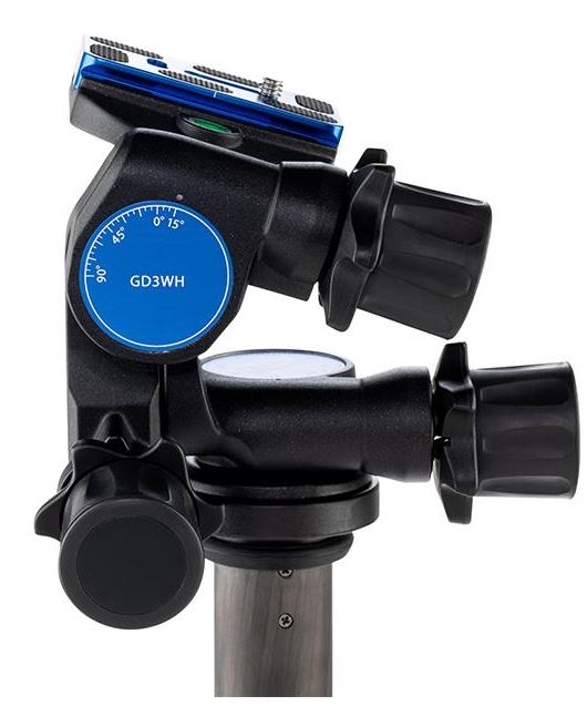 Benro GD3WH Precision Geared Tripod Head