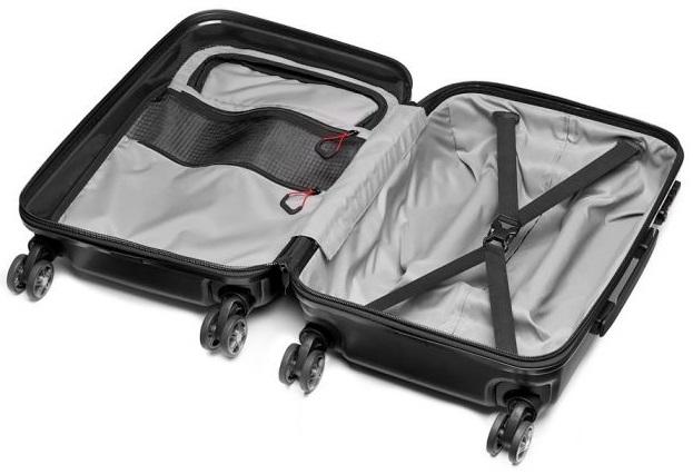 Manfrotto Pro Light Reloader Spin-55 Carry-On Camera Roller Bag (Black)