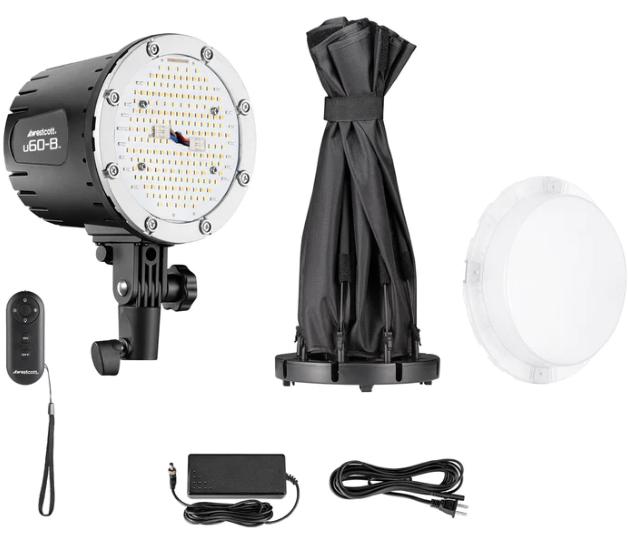 Westcott U60-B Bi-Color LED Monolight with Octabox (1-Light Kit)  (810)