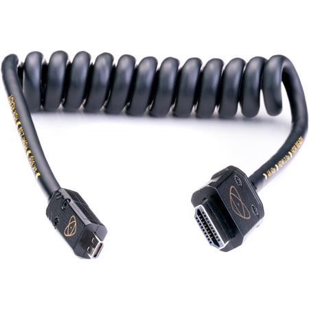 Atomos AtomFLEX Coiled Micro-HDMI to HDMI Cable (12 to 24")