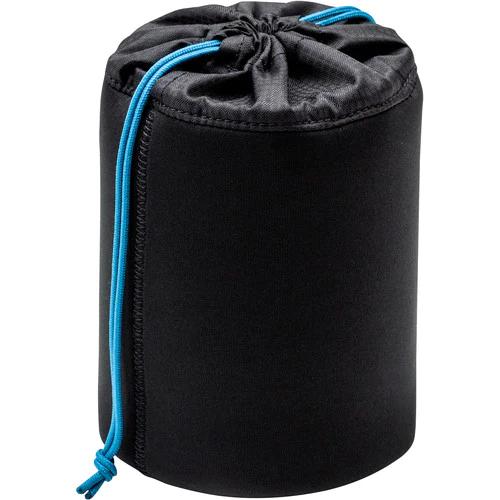 Tenba Soft Neoprene Lens Pouch (Black, 6 x 4.5") w/District Camera Logo