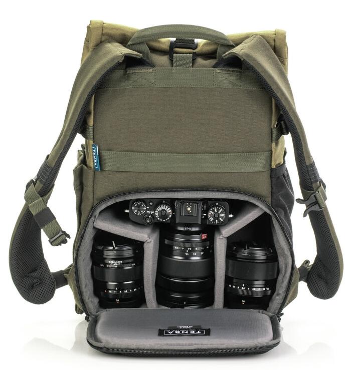 Tenba Fulton 637-731 v2 10L Photo Backpack (Tan/Olive)