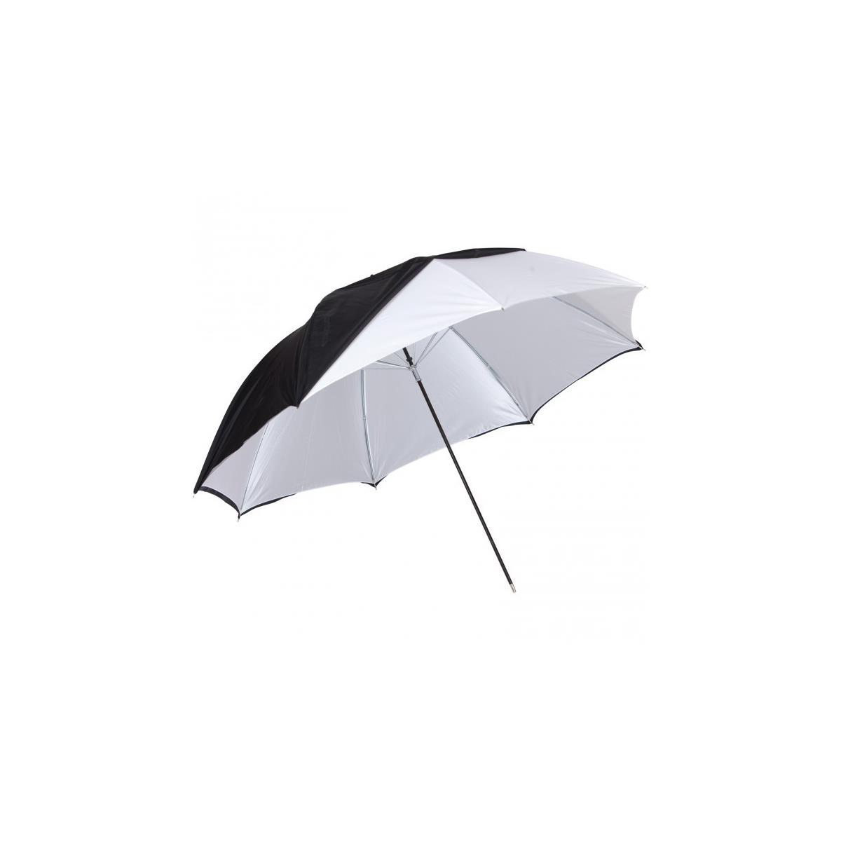 Westcott 2016 45" Umbrella (Optical   White Satin w/ Black Removable Cover)