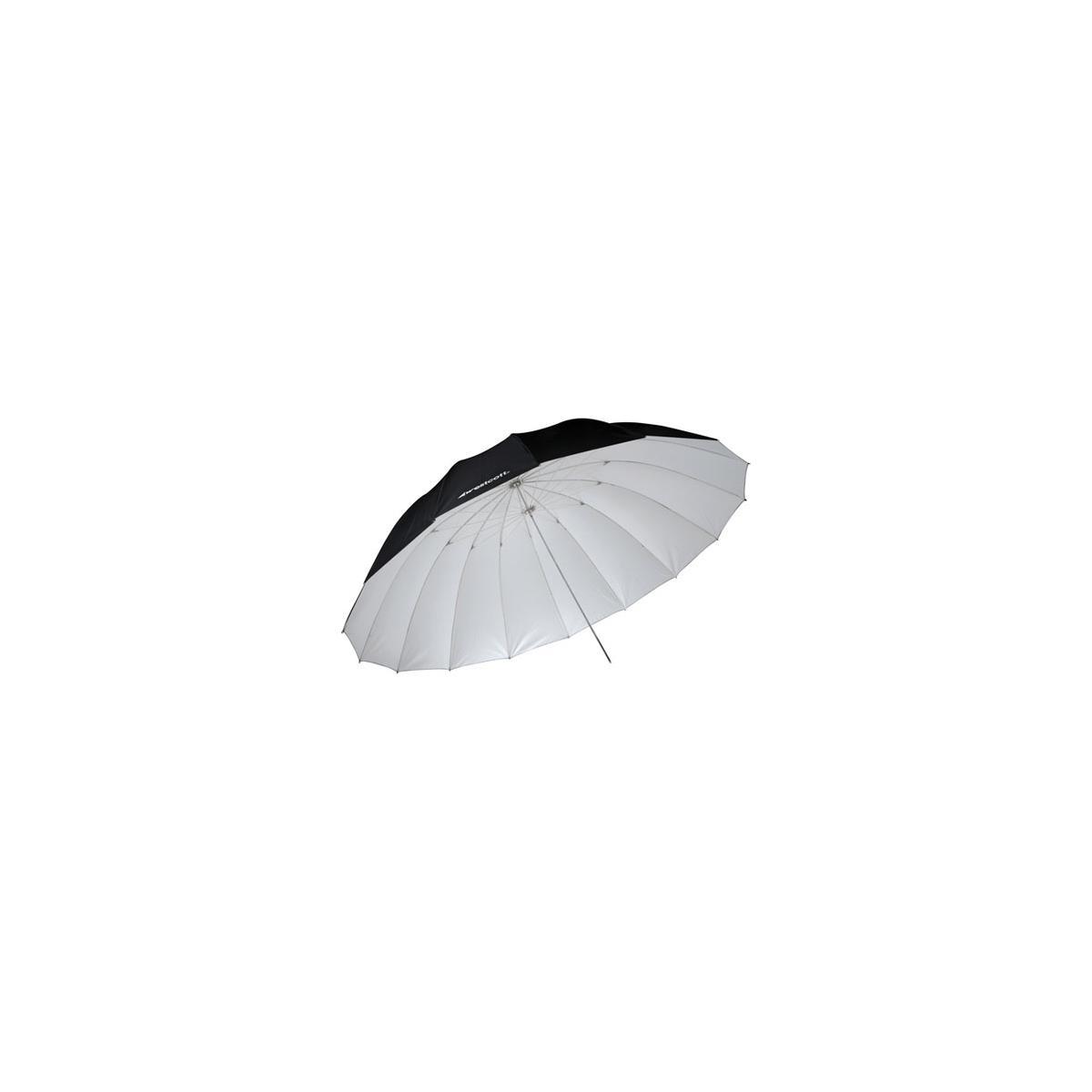 Westcott 4634 7' Parabolic Umbrella  (White / Black)