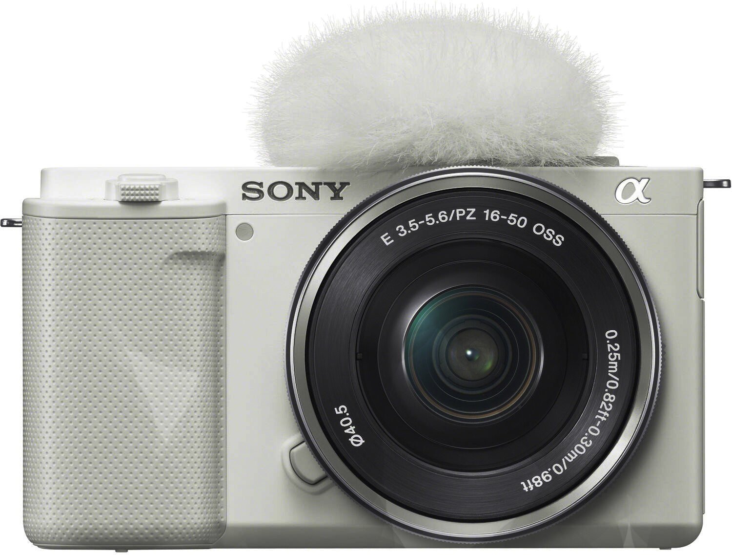 Sony Alpha ZV-E10 Camera with 16-50mm Lens Kit (White)