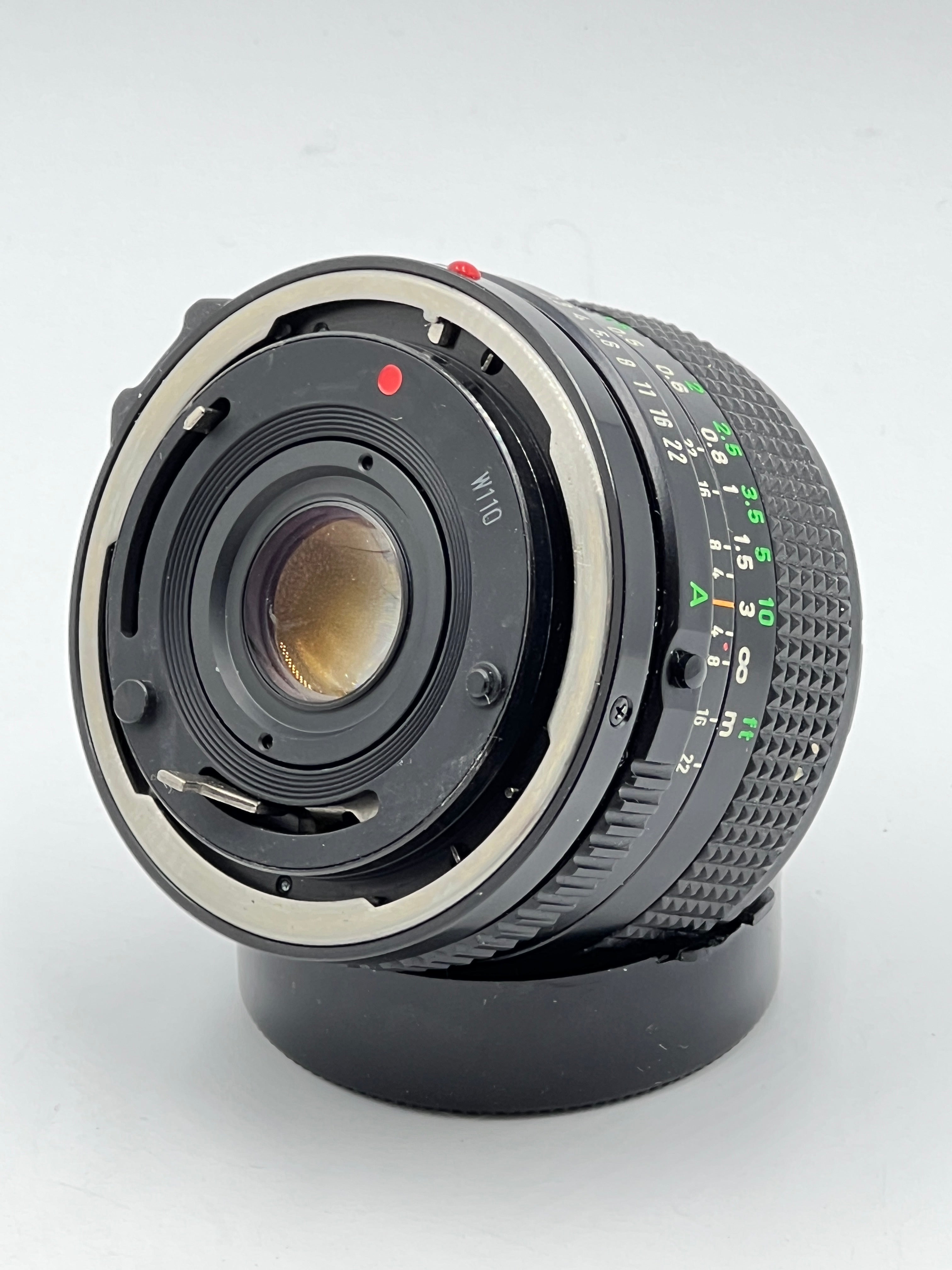 Used Canon 28mm f2.8 FD Lens