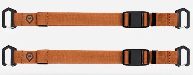 WANDRD Premium Accessory Straps (Pair, Sedona Orange)