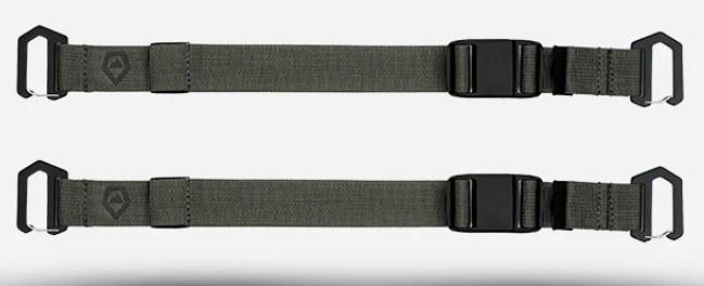 WANDRD Premium Accessory Straps (Pair, Wasatch Green)