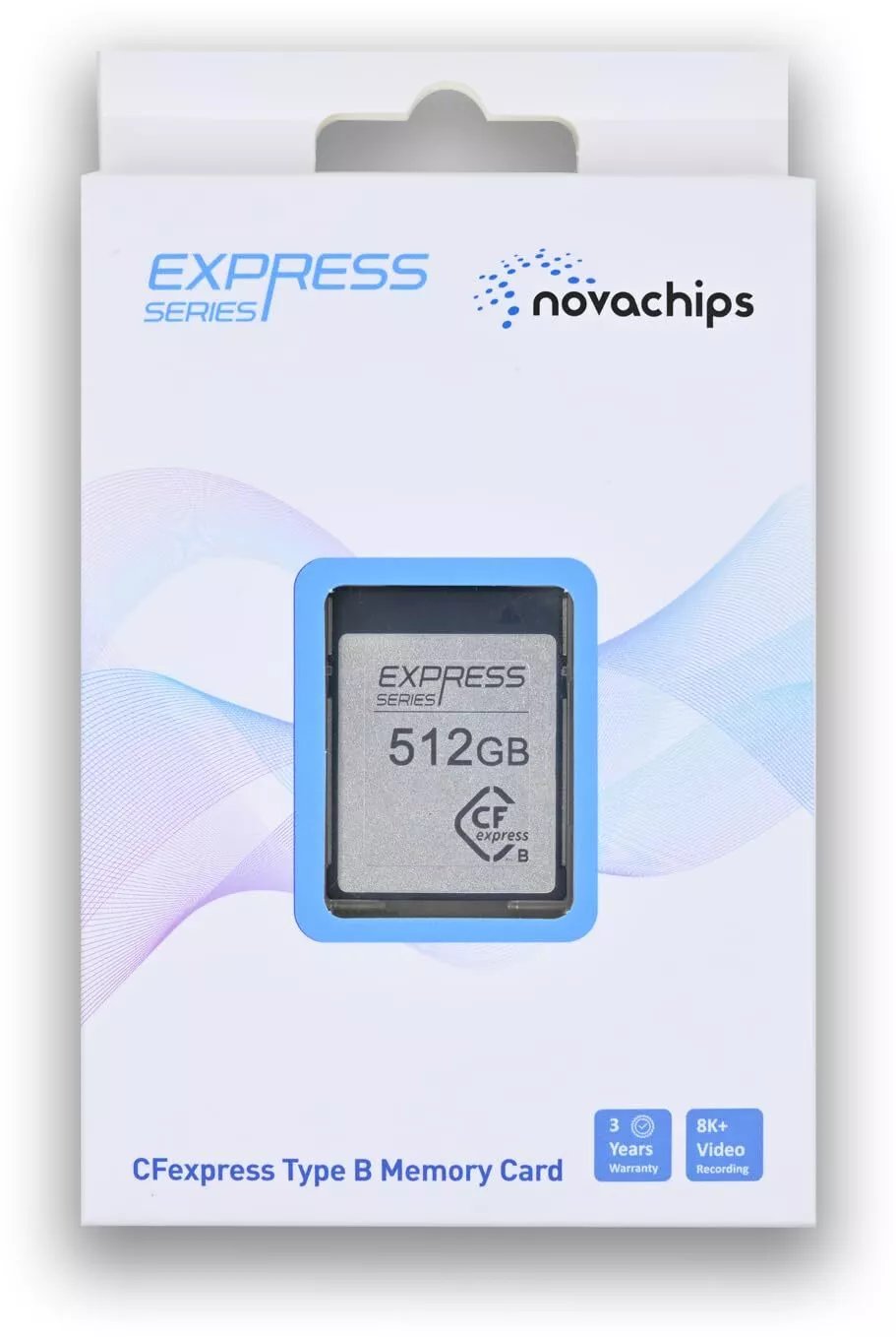 NovaChips 512 GB Express Series CF Express Type B Memory Card