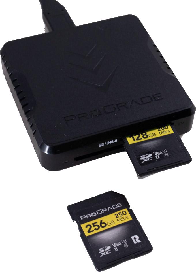 ProGrade Digital Dual-Slot UHS-II SDXC USB 3.2 Gen 2 Type-C Card Reader