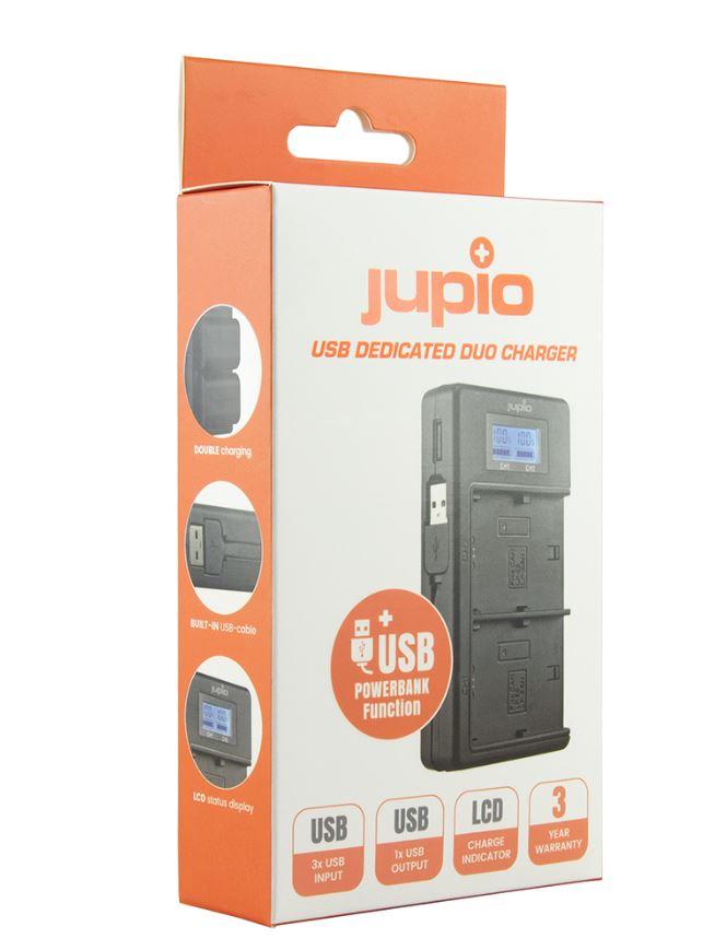 Jupio USB Dedicated Duo Charger for Sony NP-FZ100 Batteries