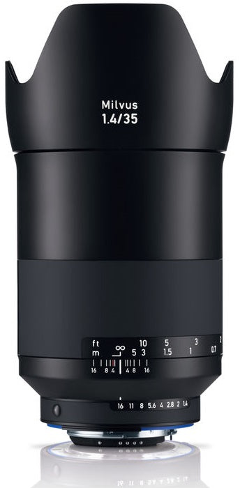 Zeiss 35mm f/1.4 Milvus ZF.2 Lens for Nikon F