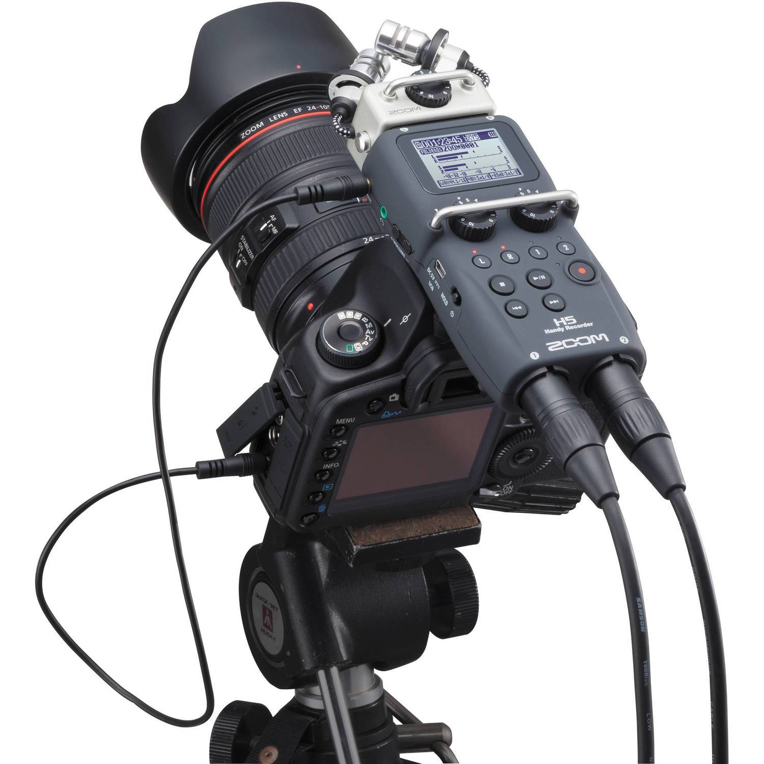 Zoom H5 Handy Recorder with  Interchangeable Microphone System