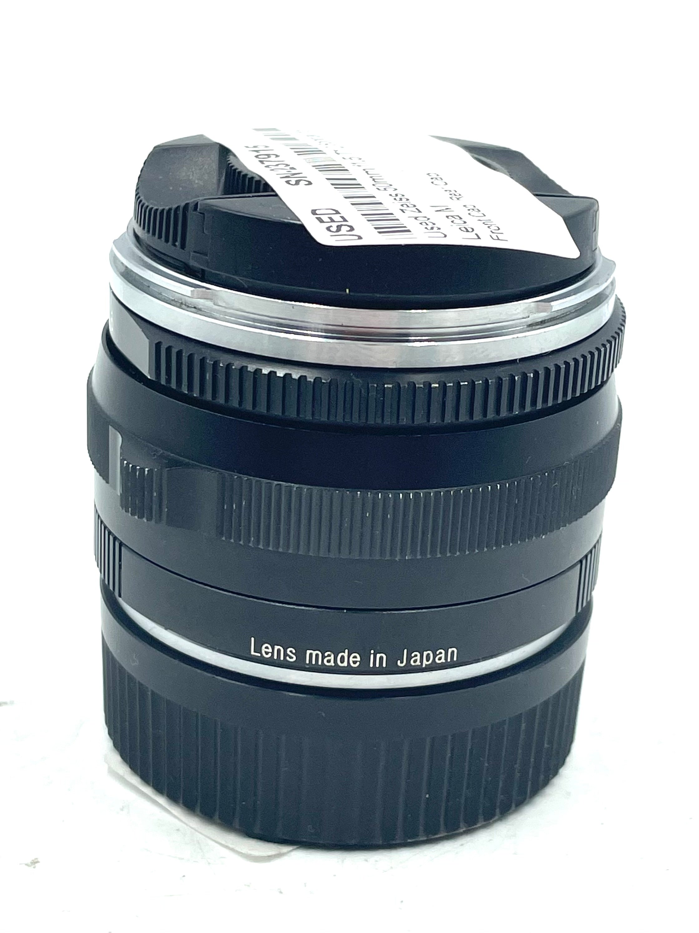 Used Zeiss 50mm f1.5 T* C Sonnar for Leica M