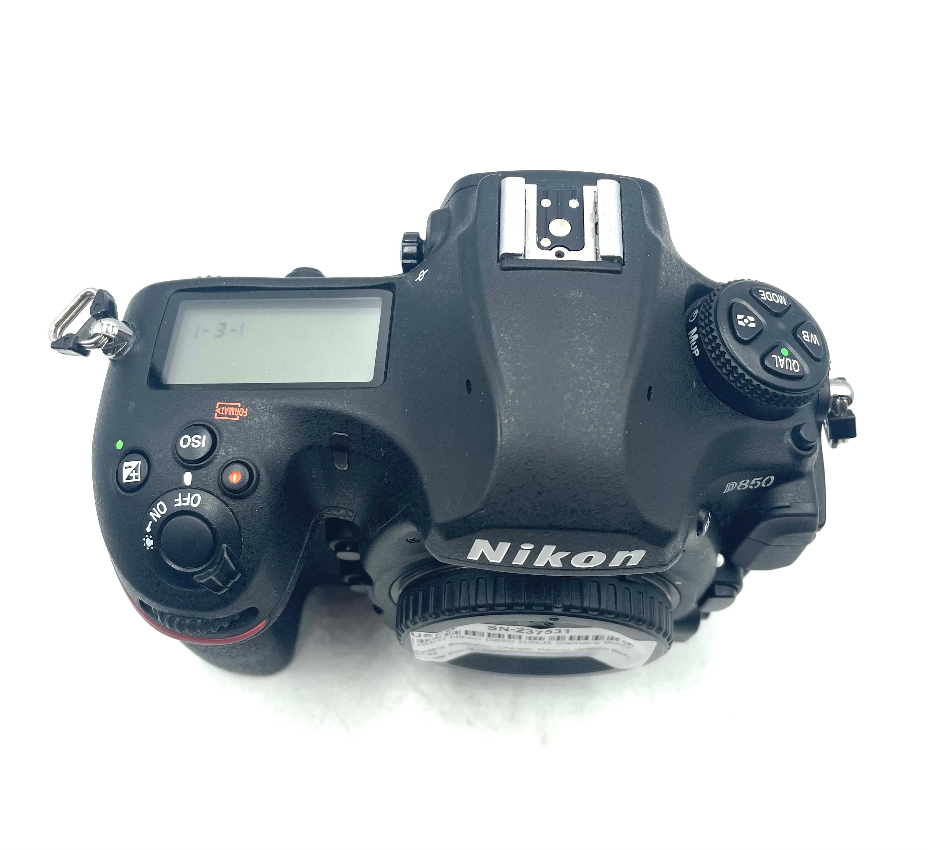 USED Nikon D850 DSLR Camera Body