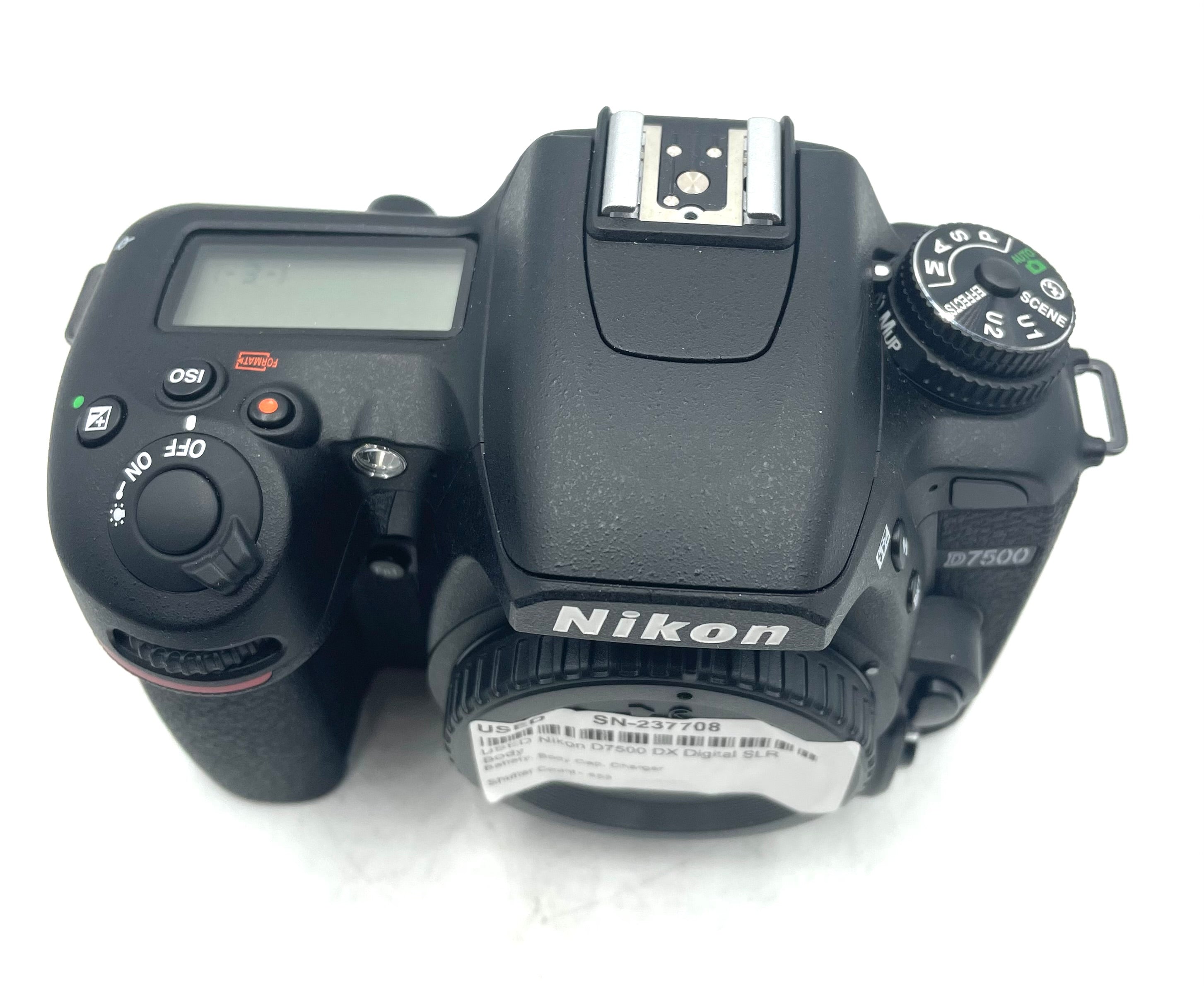 USED Nikon D7500 DX Digital SLR Body