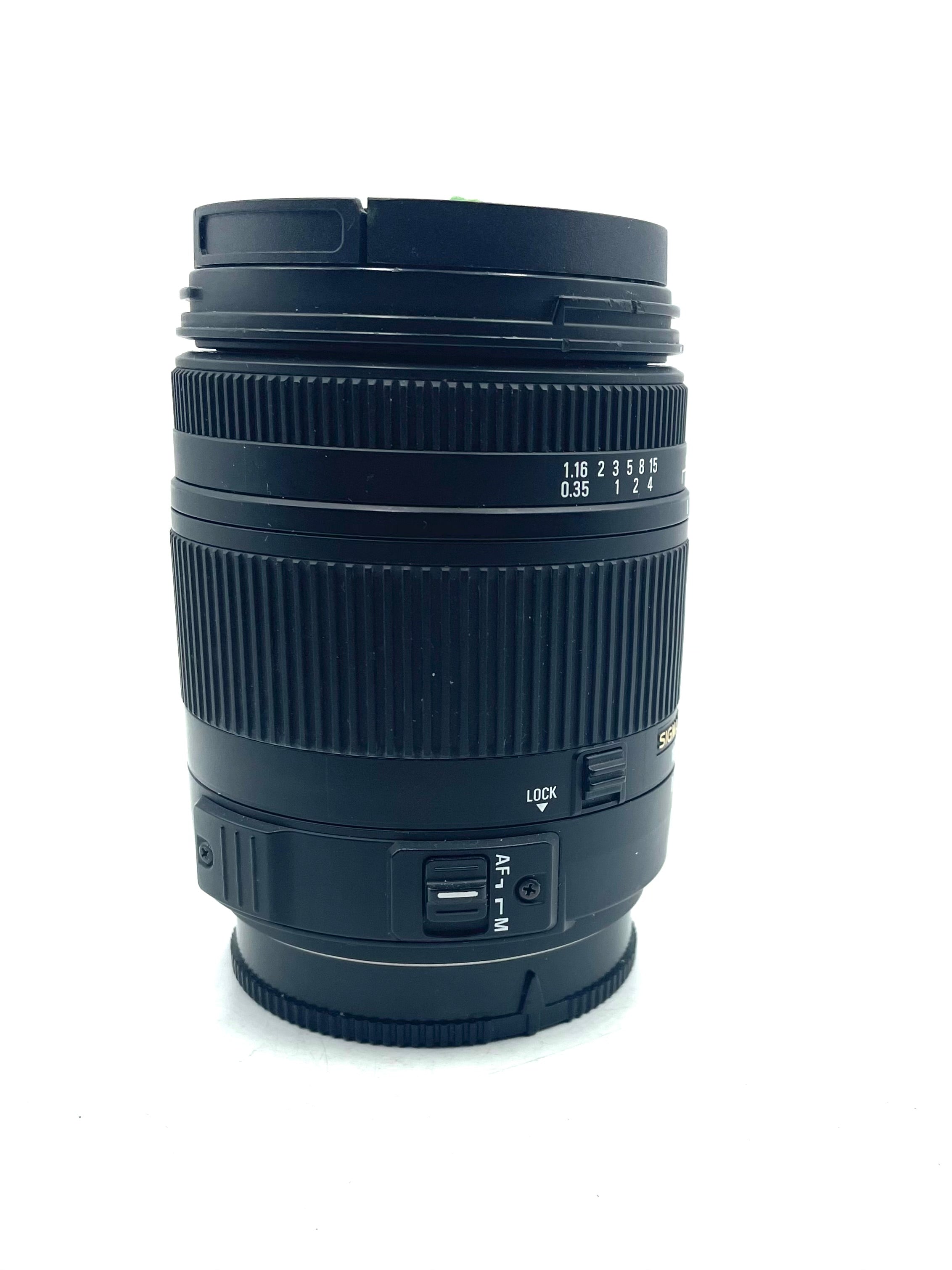 USED Sigma18-250mm F3.5-6.3 Di II Lens For Sony