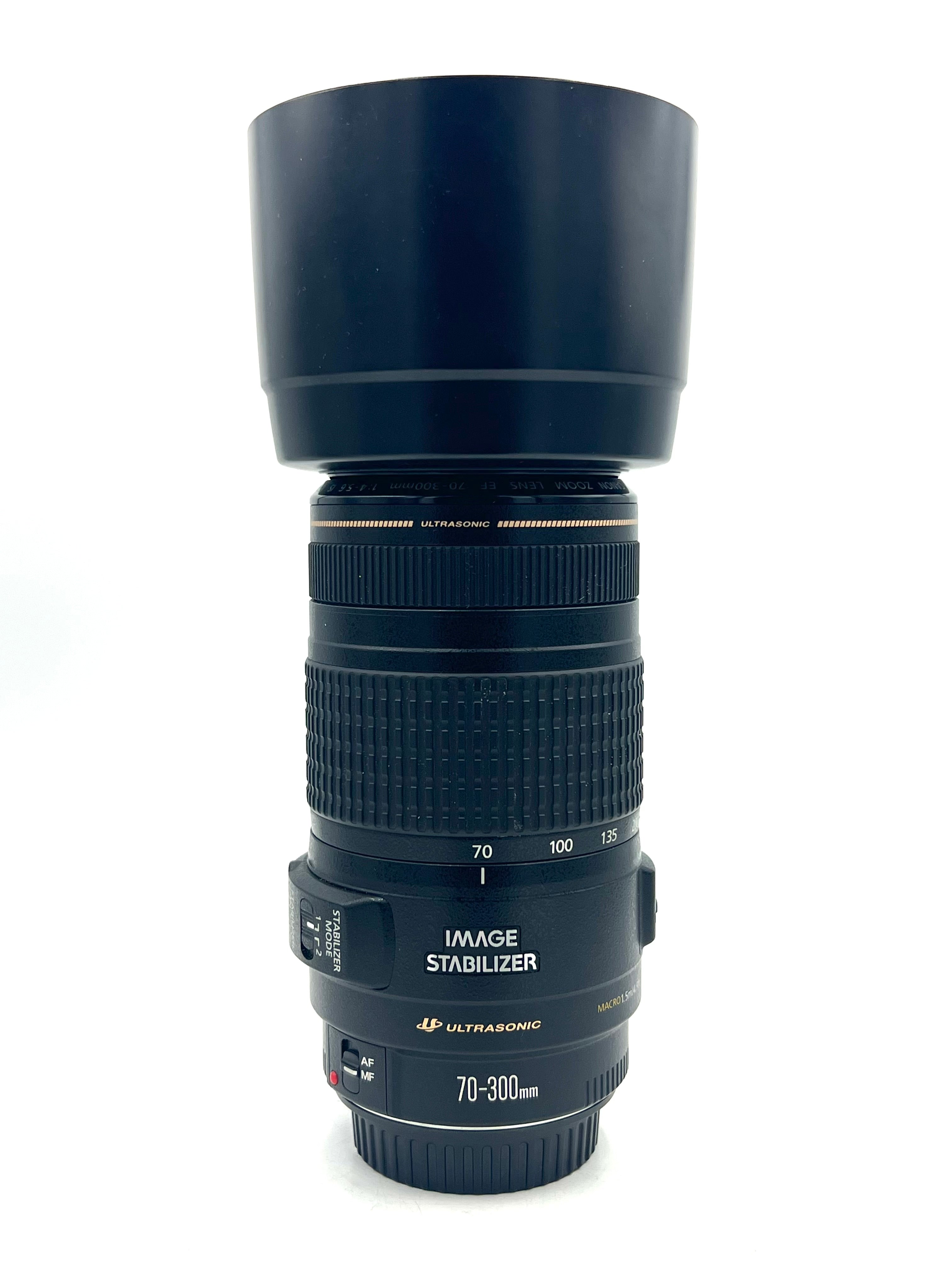 USED Canon 70-300mm F4-5.6 IS USM EF