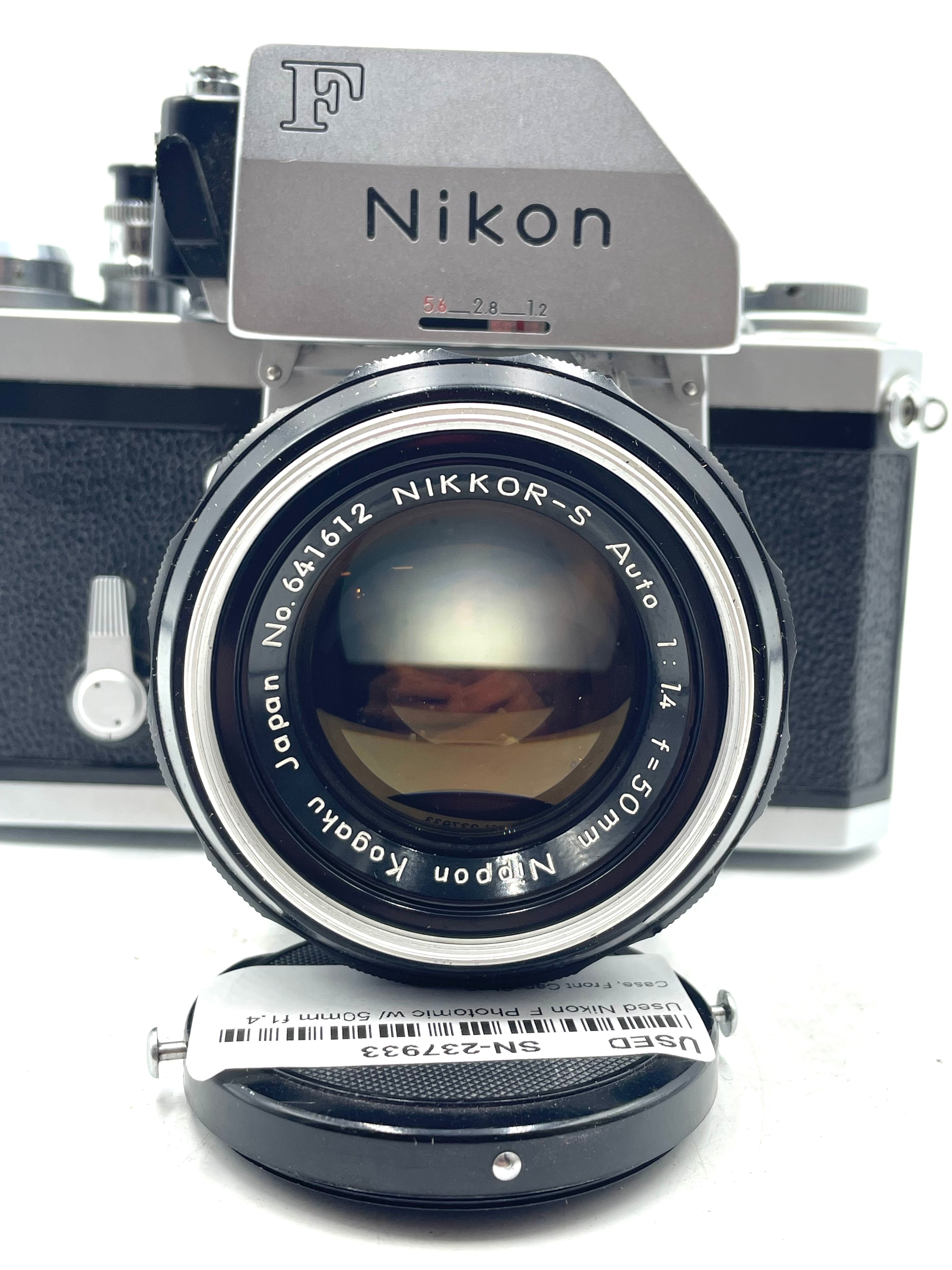 Used Nikon F Photomic w/ 50mm f1.4