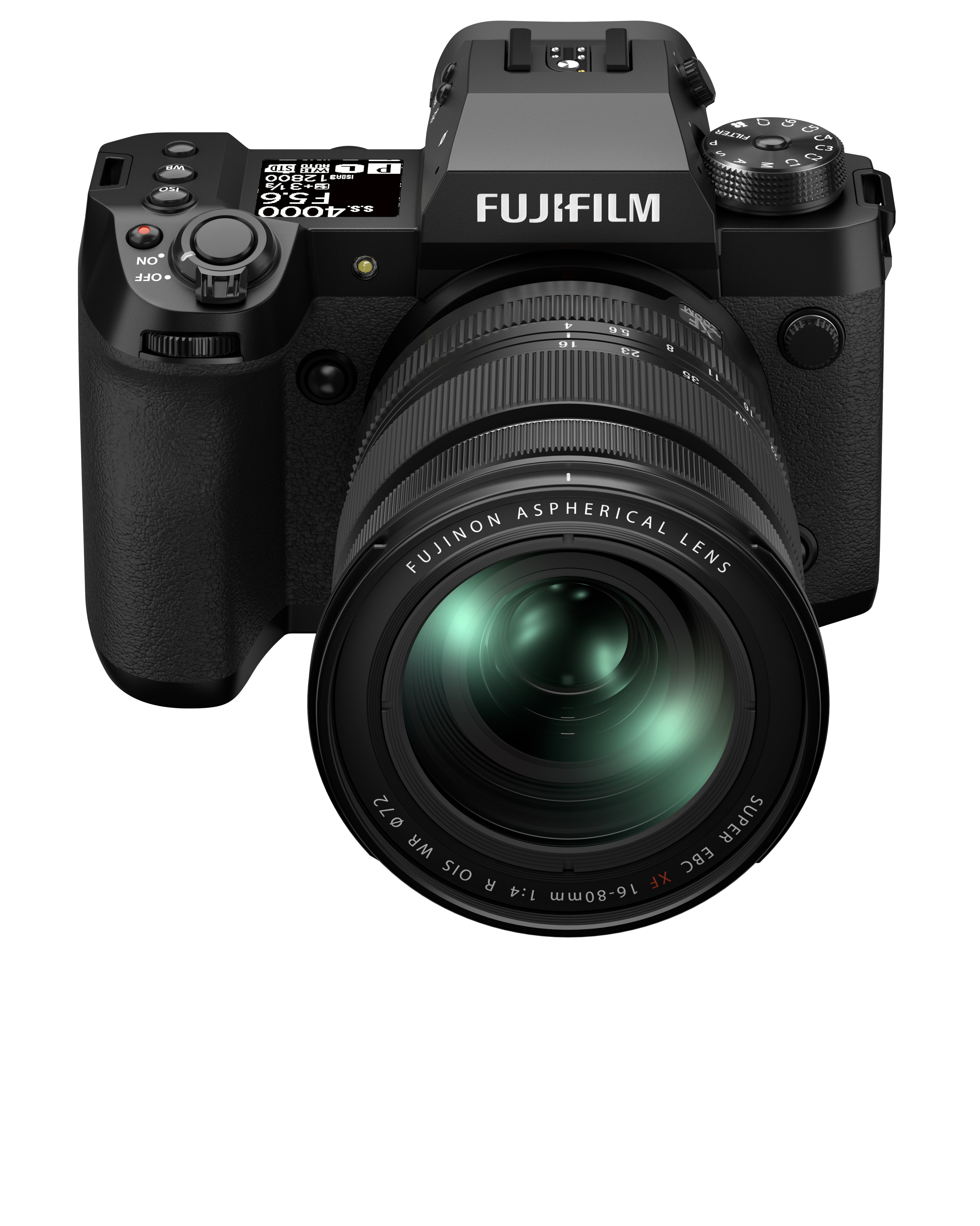 FUJIFILM X-H2 Mirrorless Camera with XF 16-80mm F4 R OIS WR Lens Kit