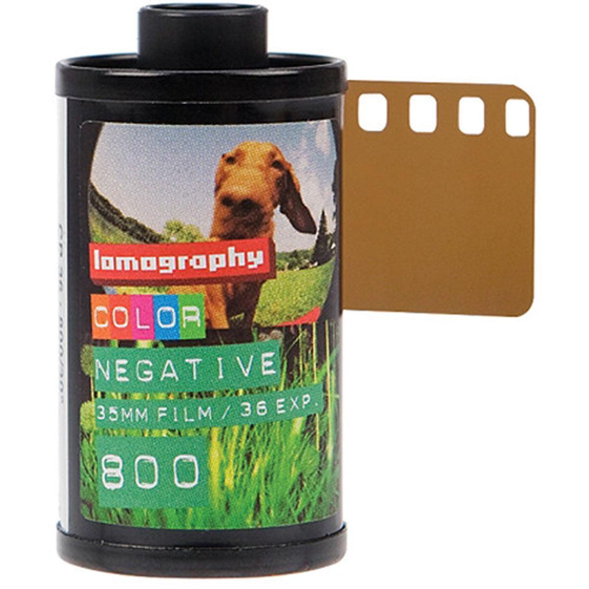 Lomography 35mm Color Negative Film, 800 ISO, 36 Exposures, 3-Pack