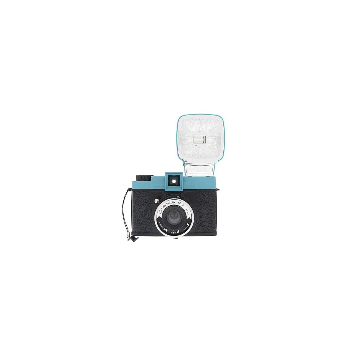 Lomography Diana F+ Film Camera and Flash (Teal/Black)