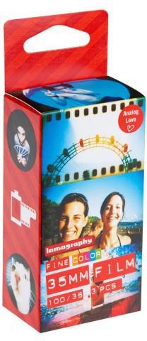 Lomography Color Negative 35mm ISO 100 (3 Pack)