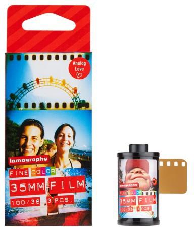 Lomography Color Negative 35mm ISO 100 (3 Pack)