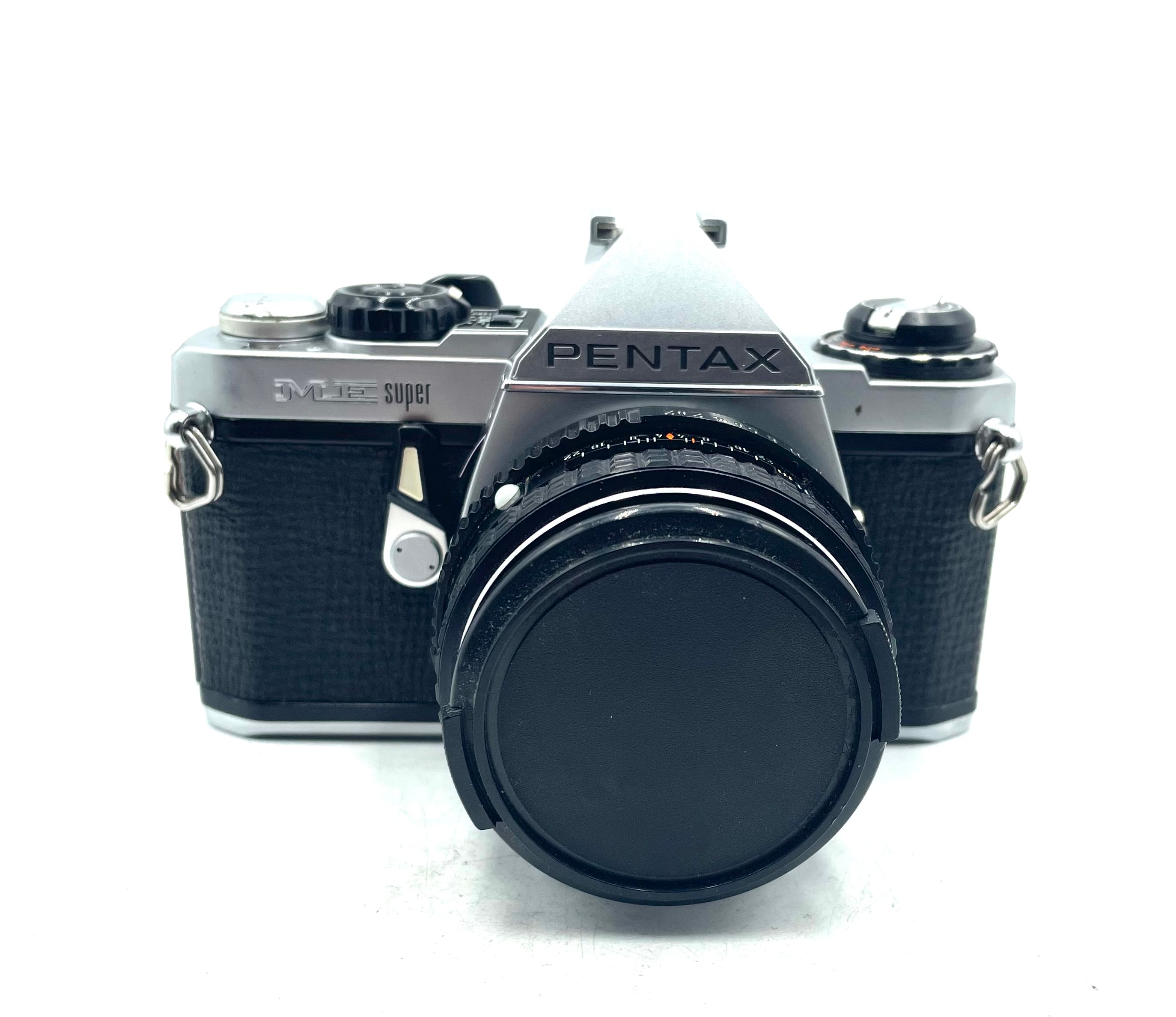 USED Pentax ME Super Film SLR W/ 50mm F2 Lens