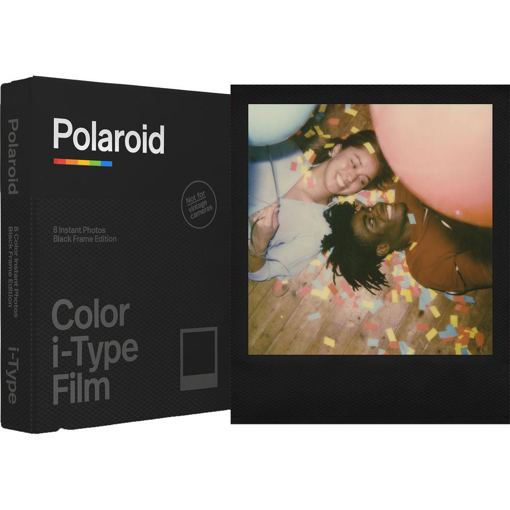 Polaroid Color i-Type Film (Black Frame Edition, 8 Photos) 6019