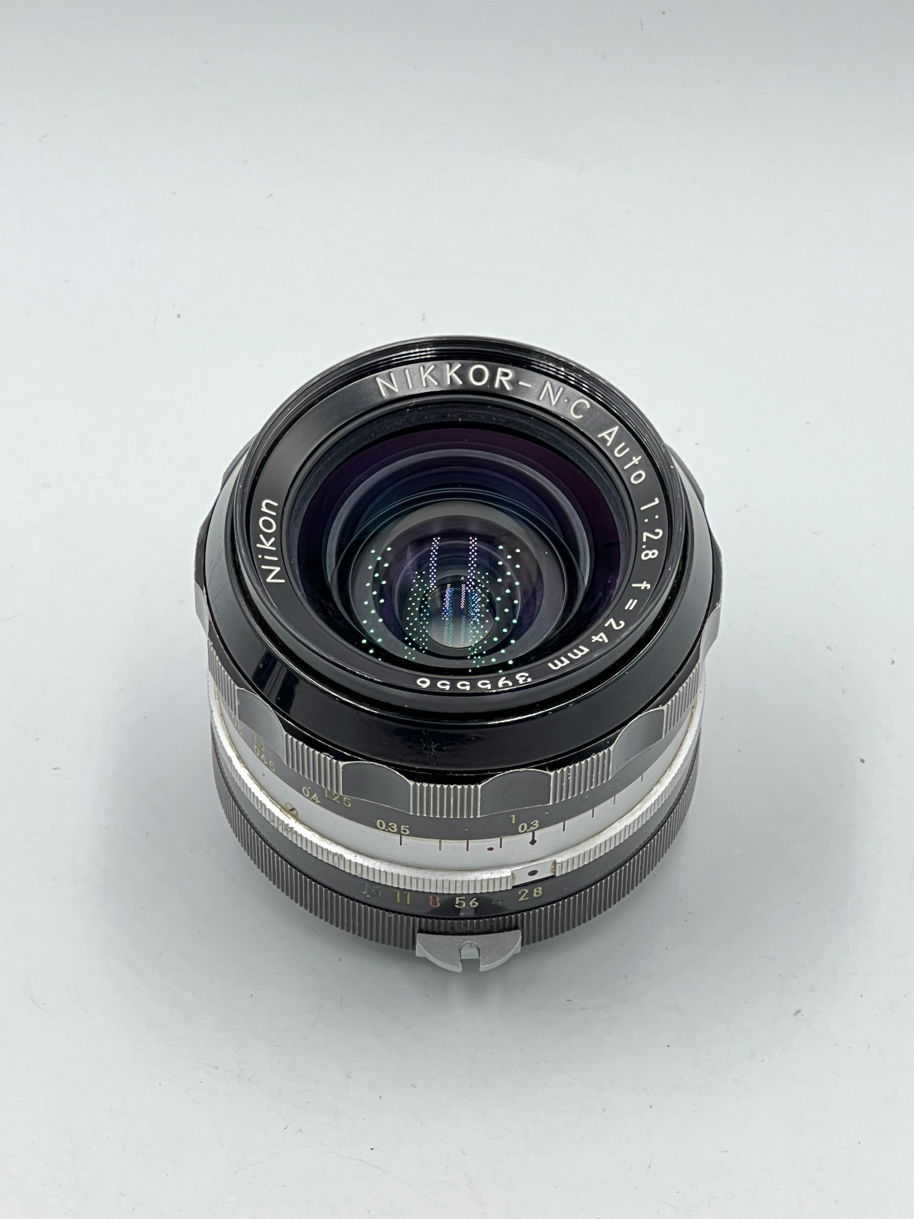 Used Nikon Nikkor-NC 24mm f2.8 Non-AI Lens