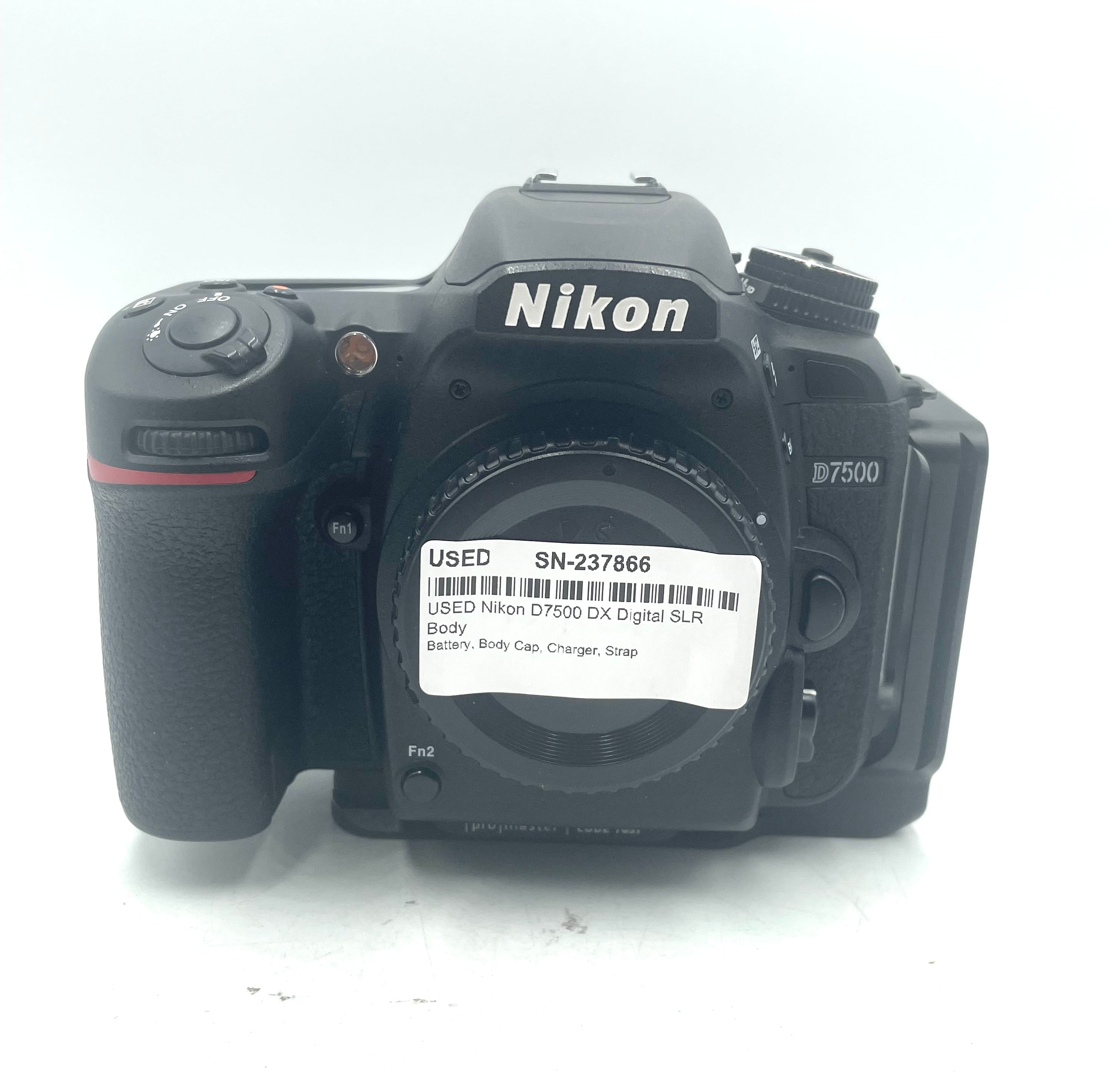 USED Nikon D7500 DX Digital SLR Body