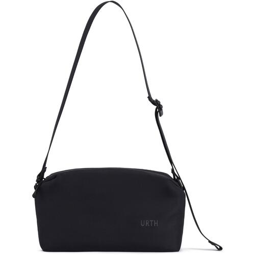 Urth Dolomite Crossbody Camera Sling — Weatherproof + Recycled (Black)